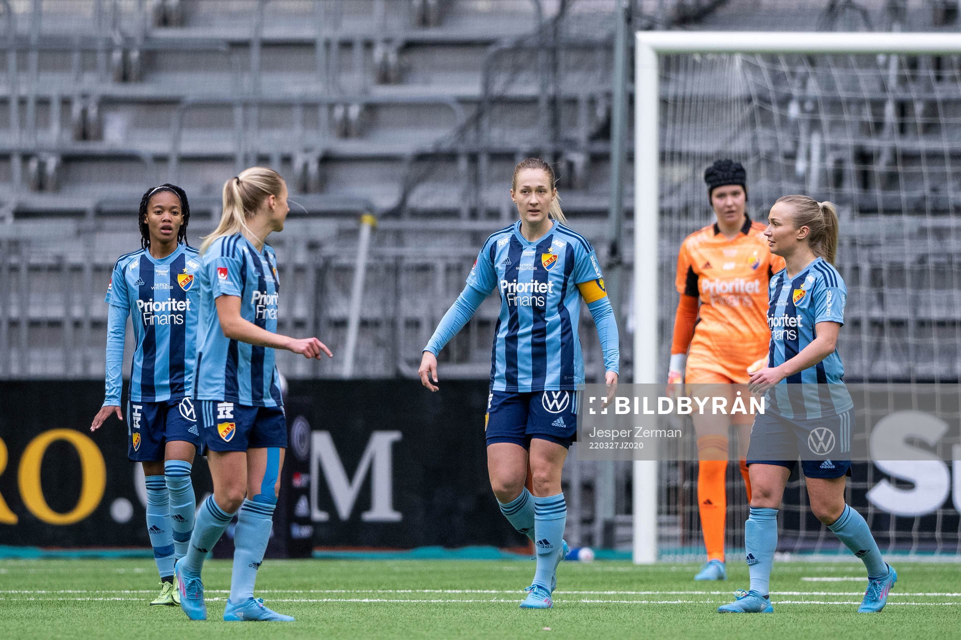 Djurgårdens Sanna Kullberg deppar