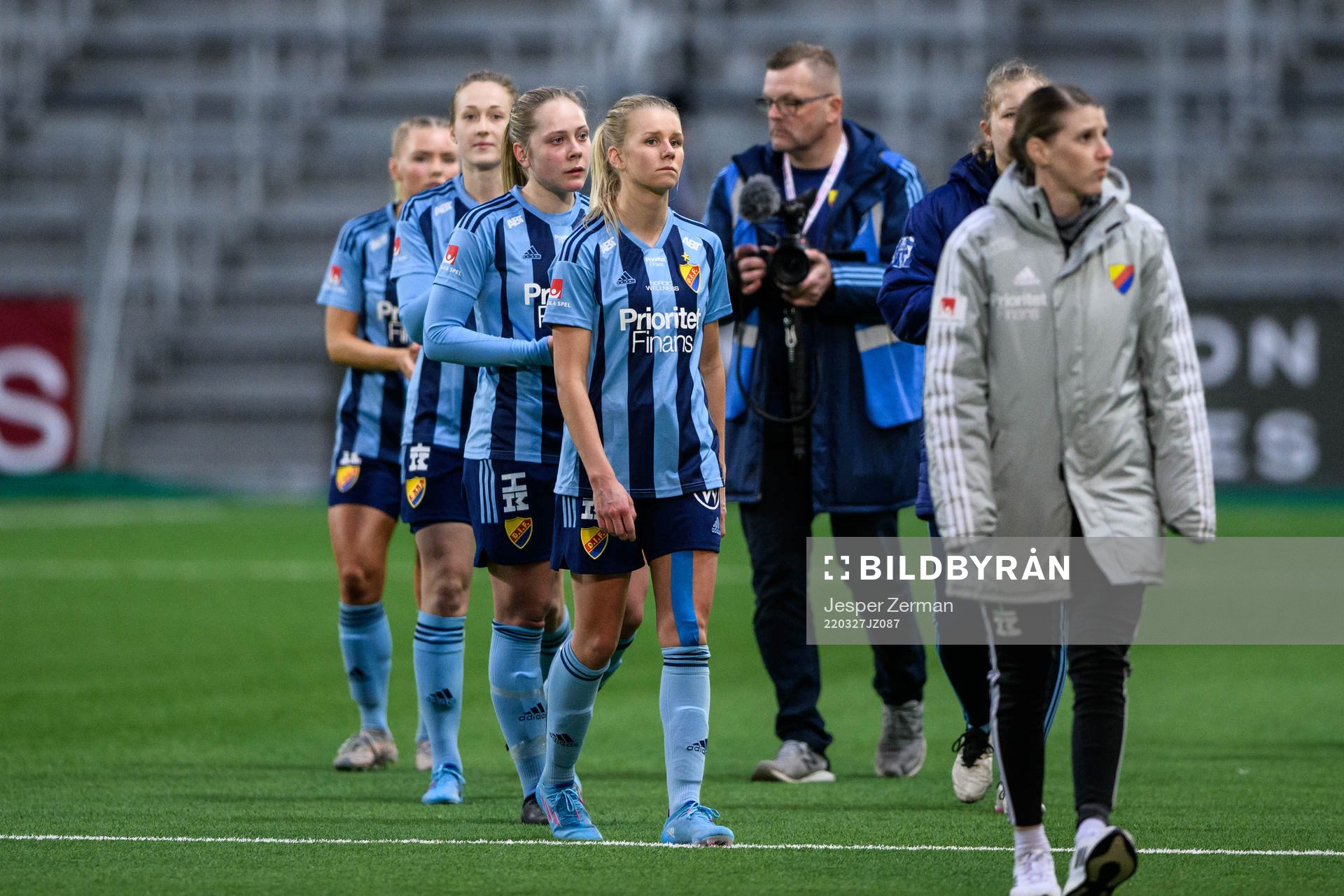 Djurgårdens Nellie Lilja deppar