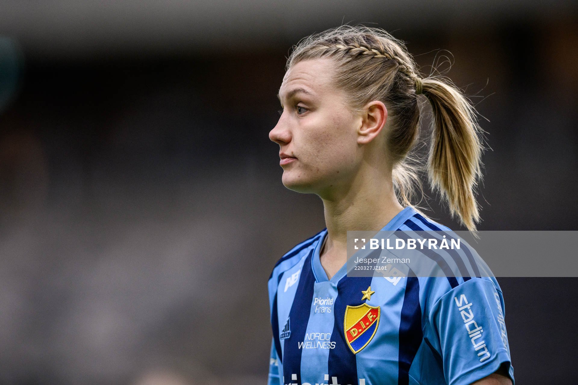 Djurgårdens Sara Olai deppar