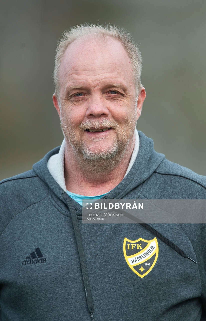 IFK Hässleholms lagledare Percy Olsson i A-truppen,