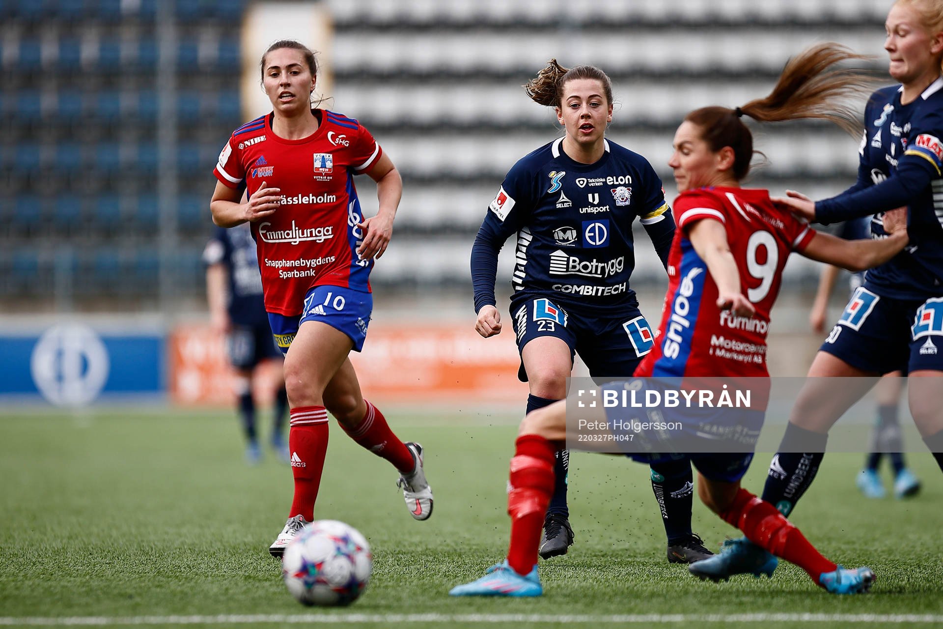 Vittsjös Sarah Stratigakis och Linköpings Cornelia Kapocs