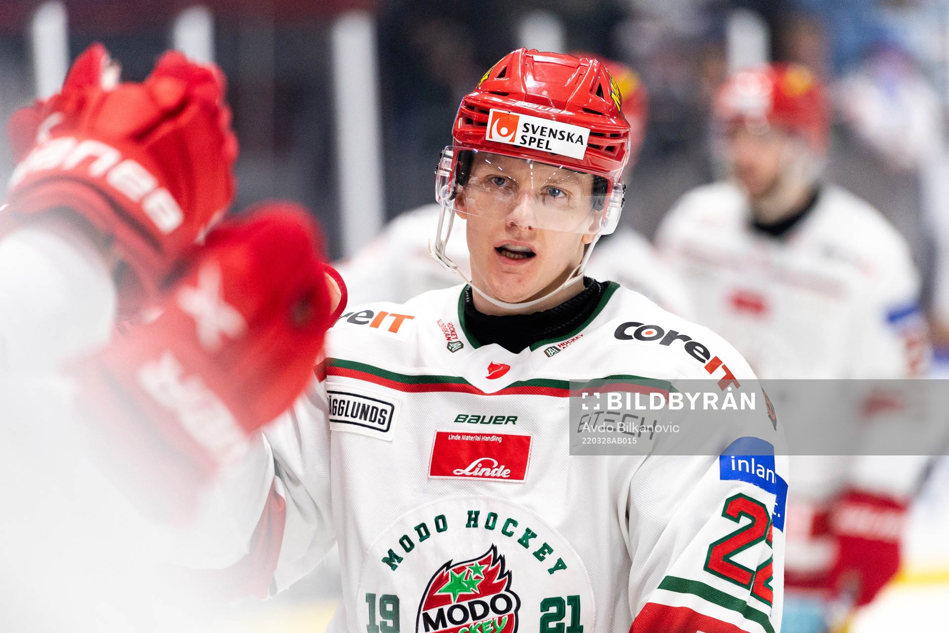 Modos Daniel Mannberg jublar