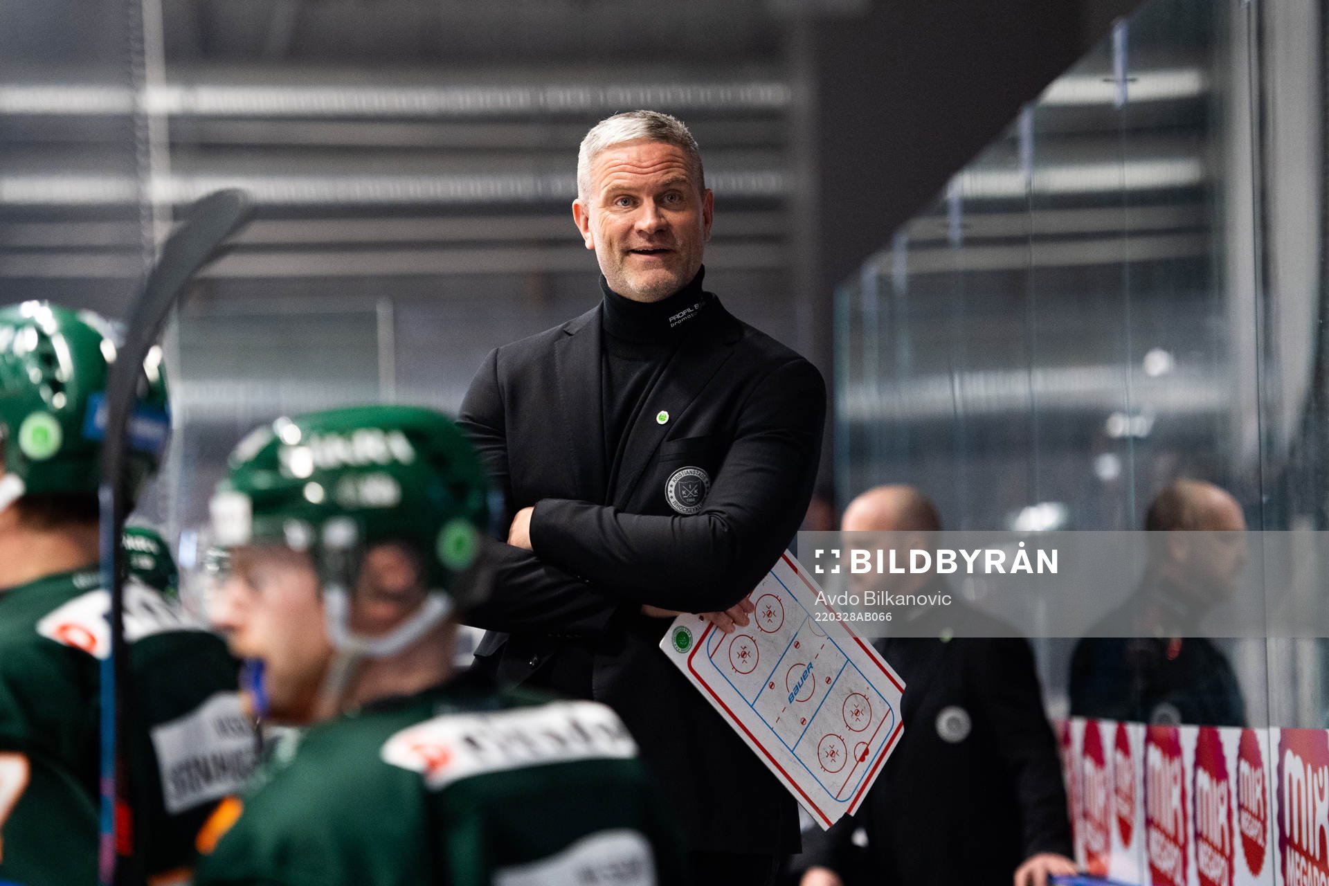 Kristianstads tränare Mikael Gath