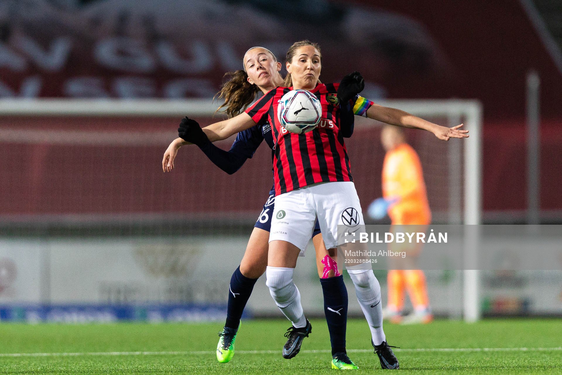 Rosengårds Athinna Persson Lundgren och Brommapojkarnas