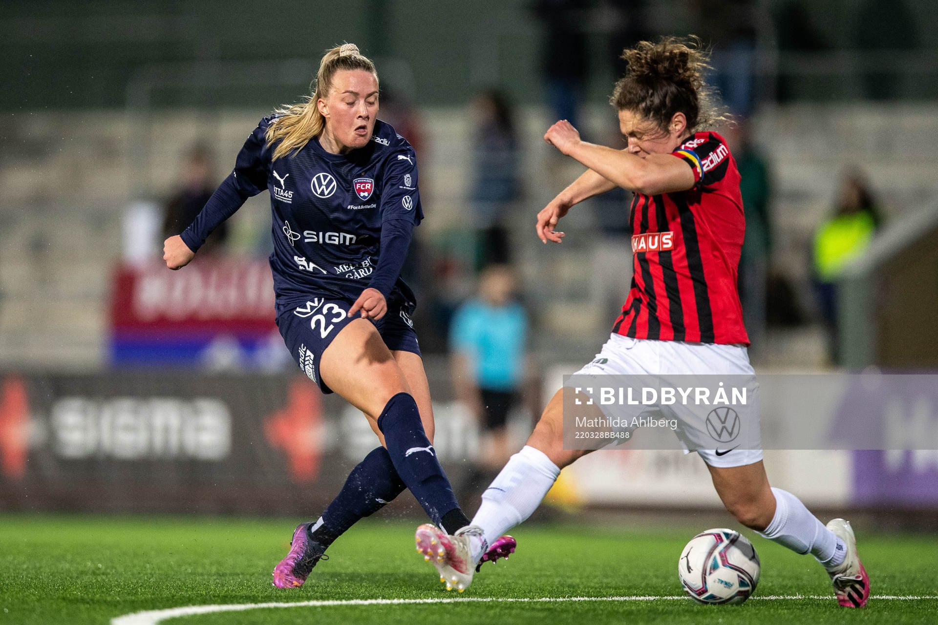 Rosengårds Stefanie Sanders och Brommapojkarnas Shannon