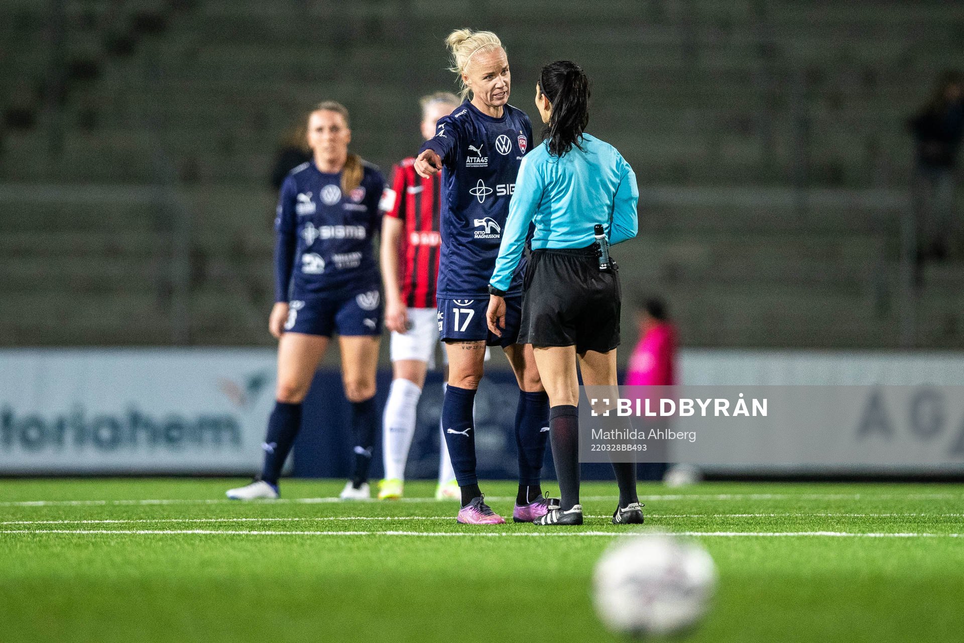 Rosengårds Caroline Seger i samtal med domare Maral Mirzai
