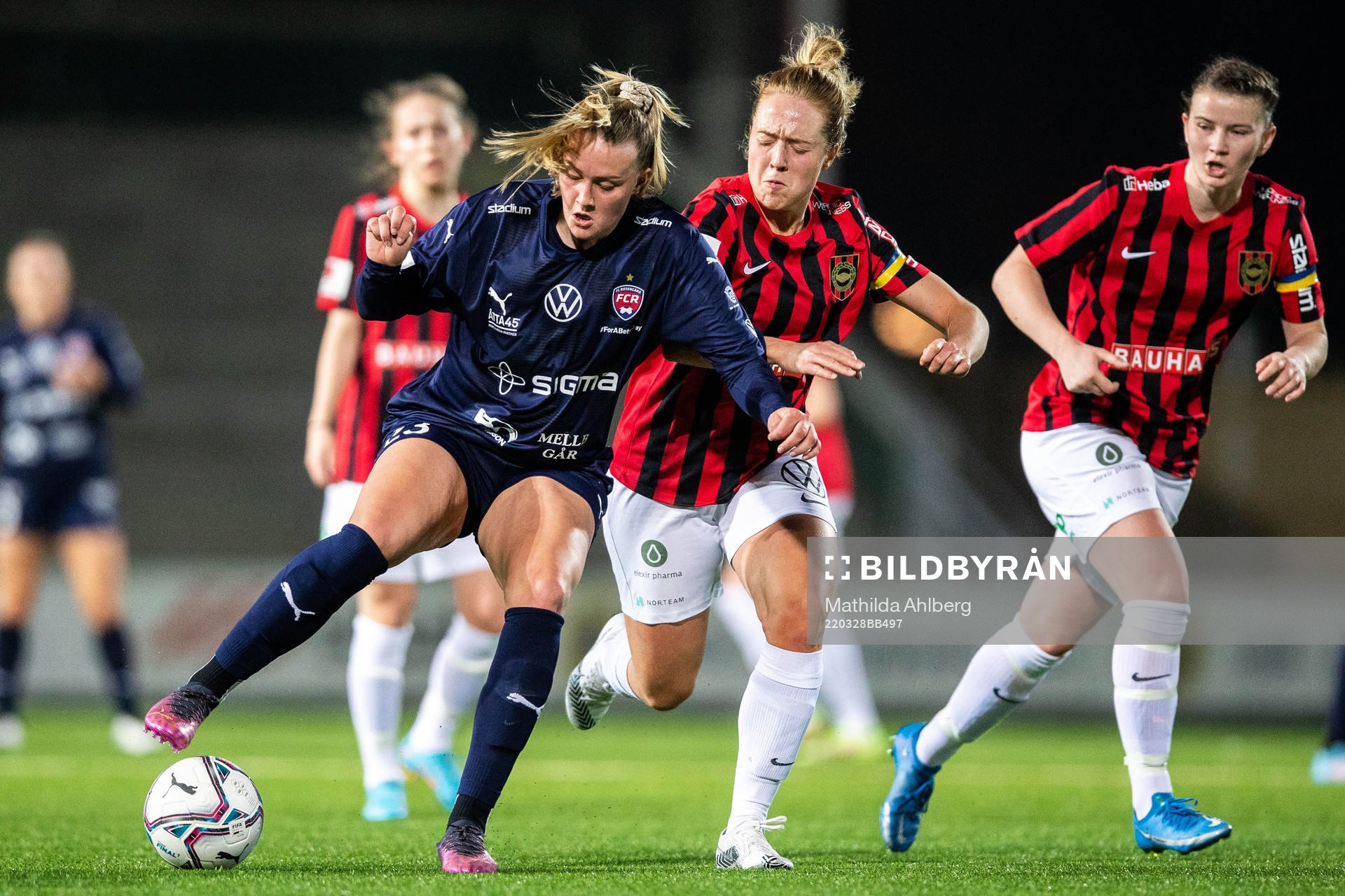 Rosengårds Stefanie Sanders och Brommapojkarnas Alice