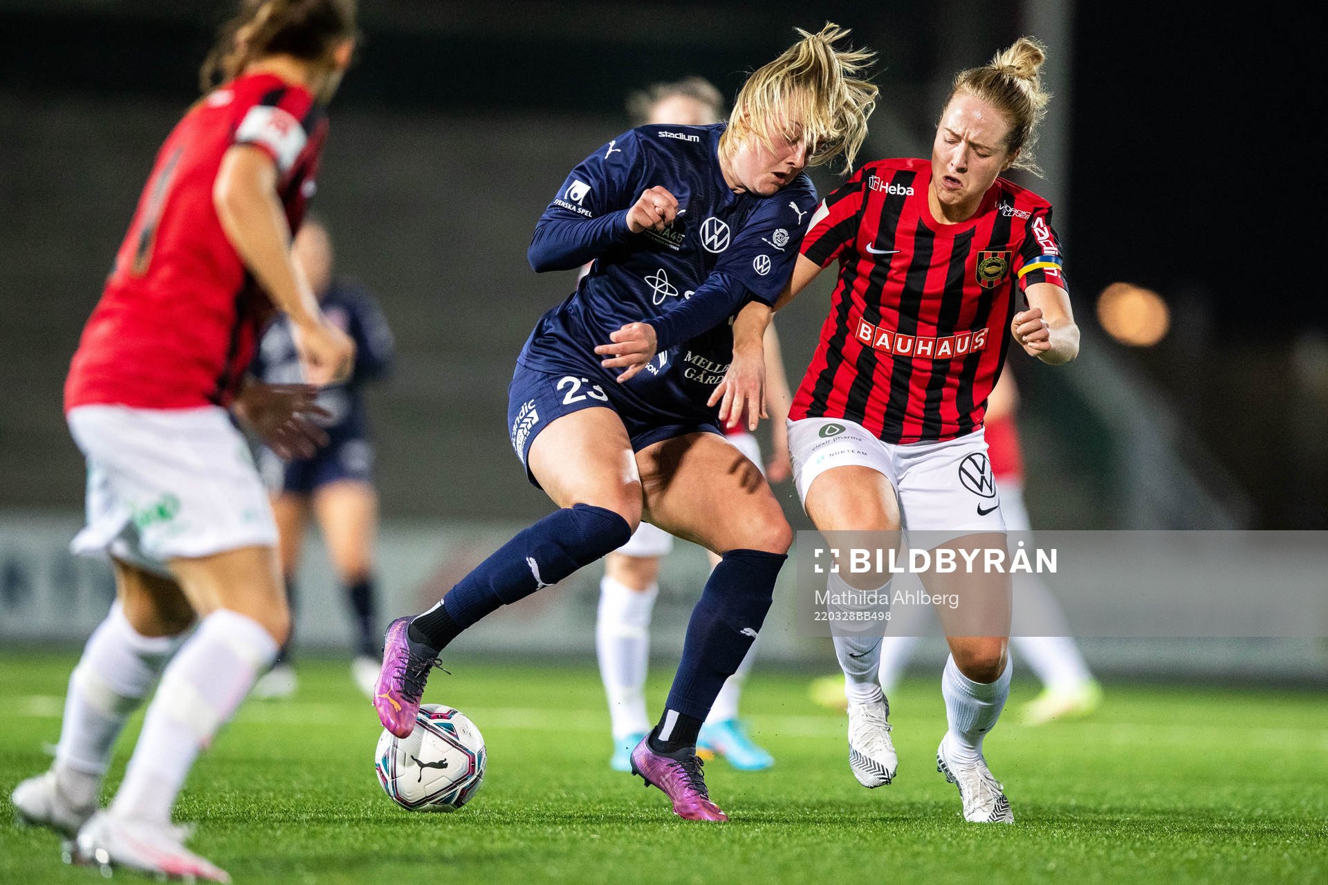 Rosengårds Stefanie Sanders och Brommapojkarnas Alice