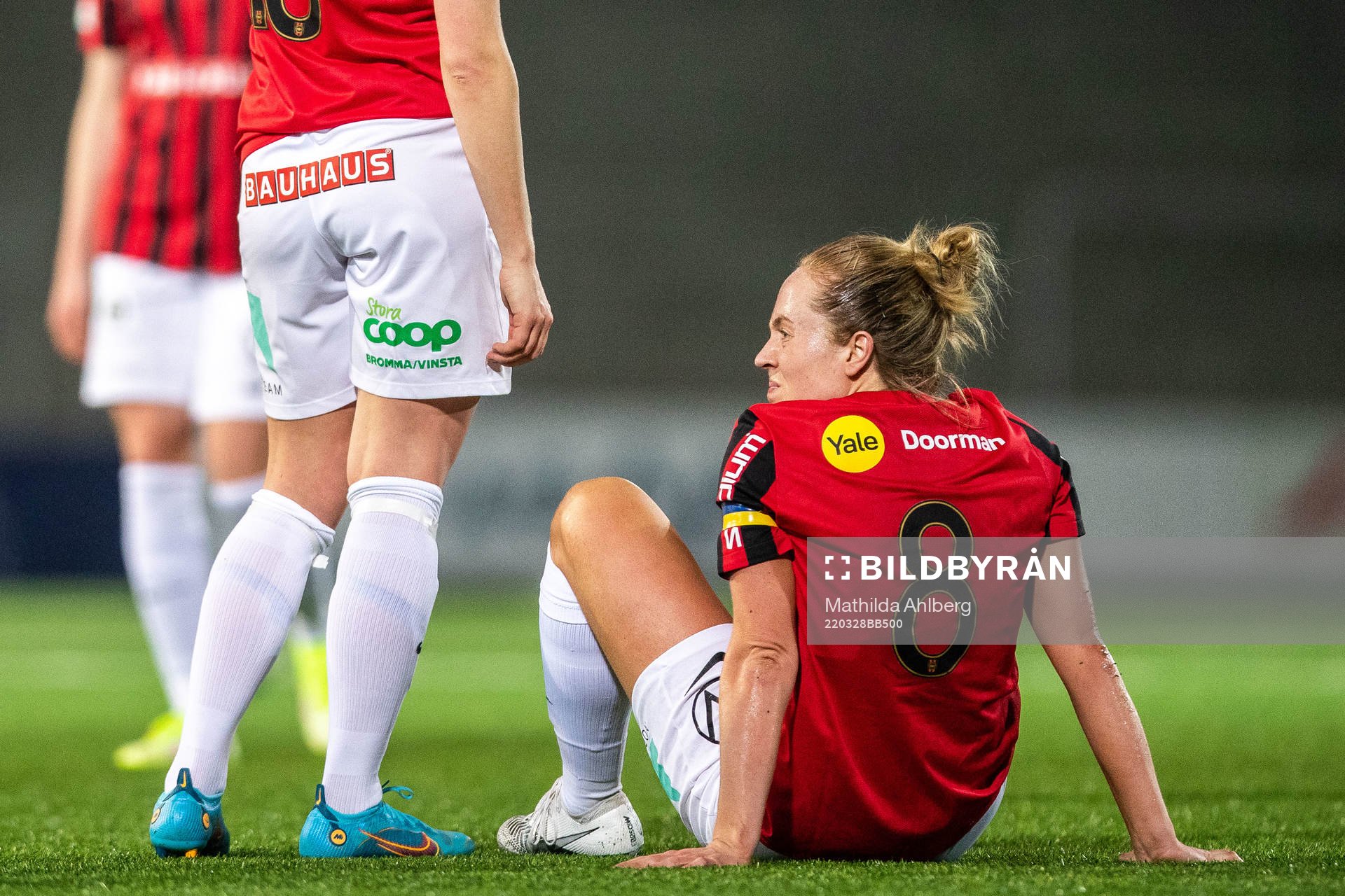Brommapojkarnas Alice Ahlberg deppar