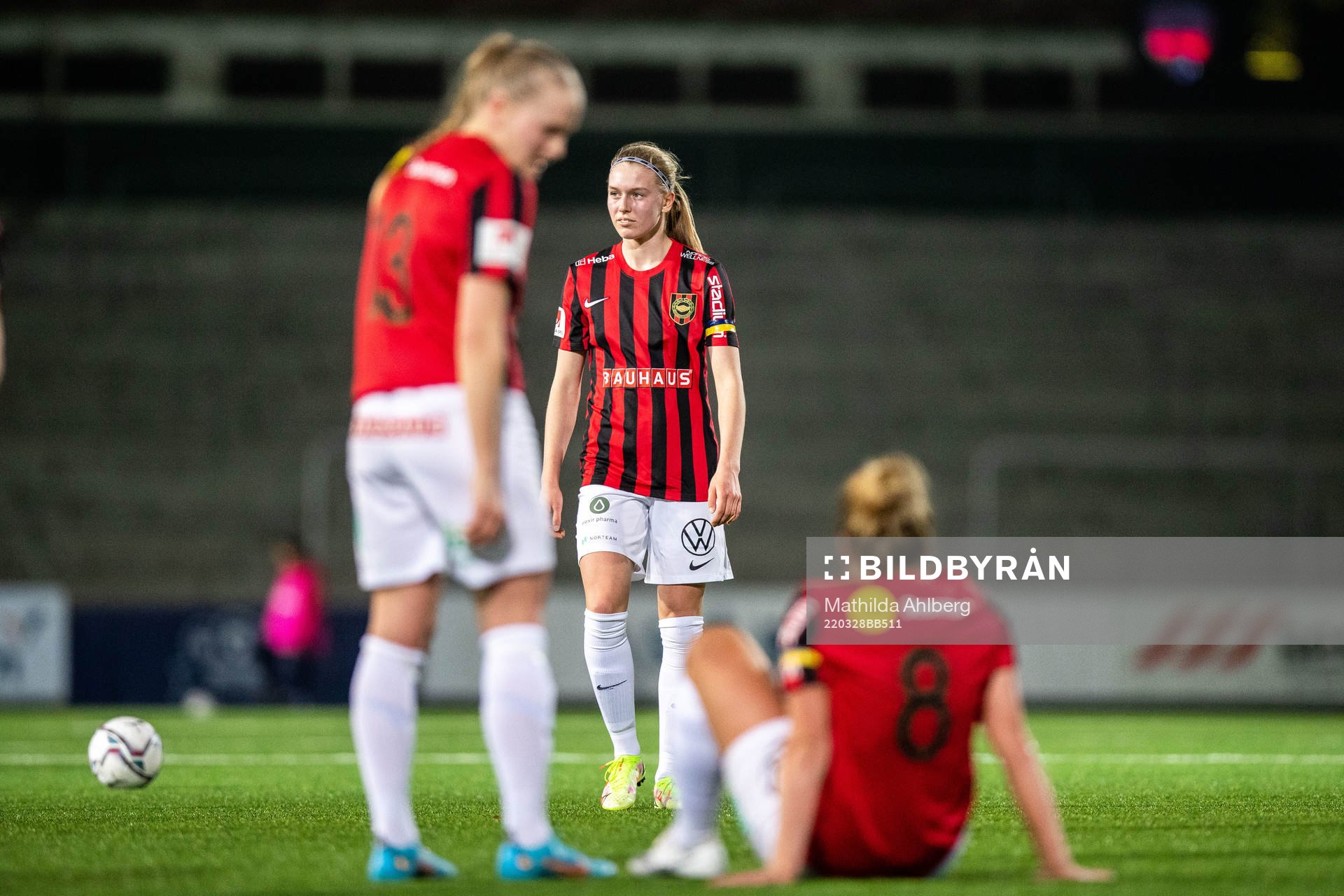 Brommapojkarnas Klara Andrup deppar