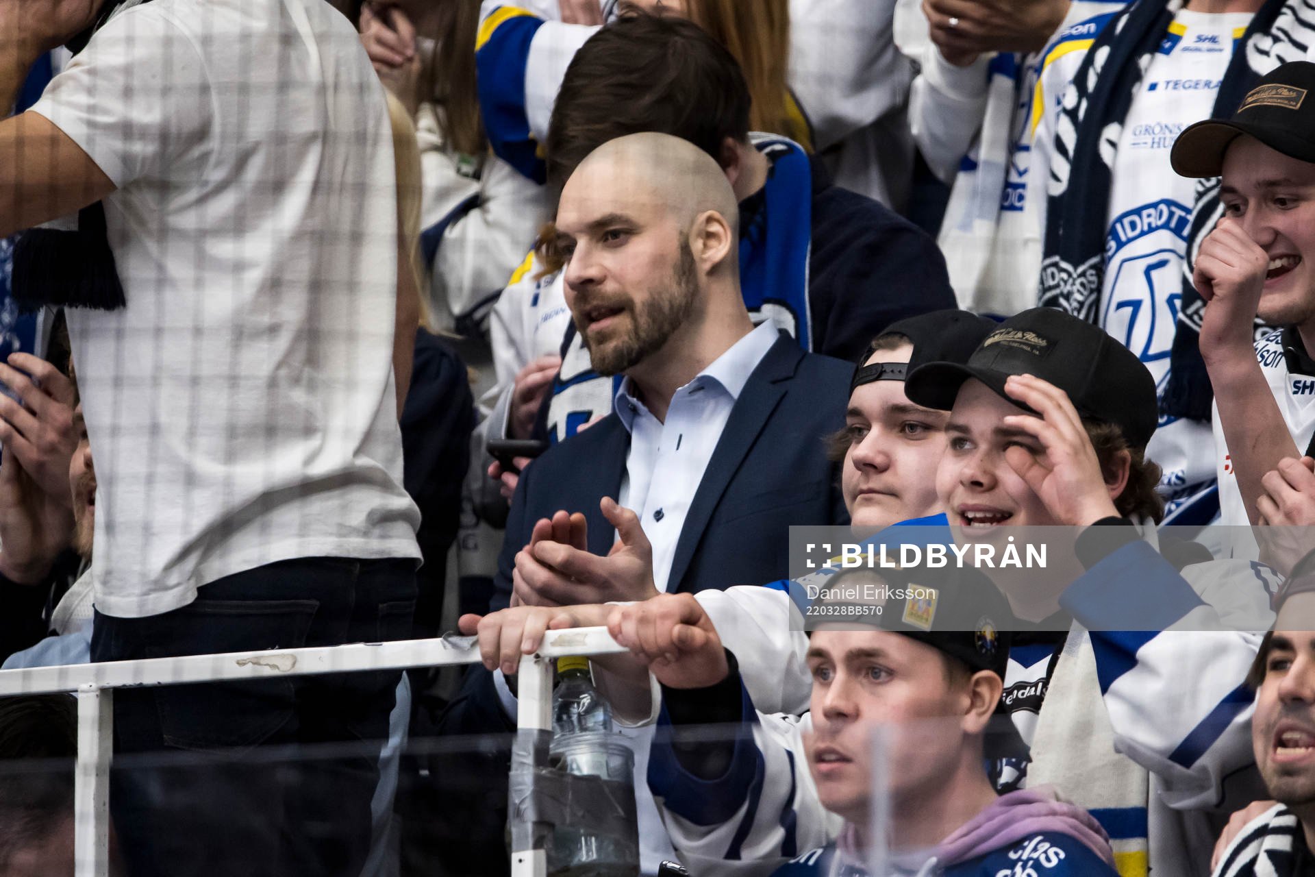 Leksands Johan Fransson i klacken