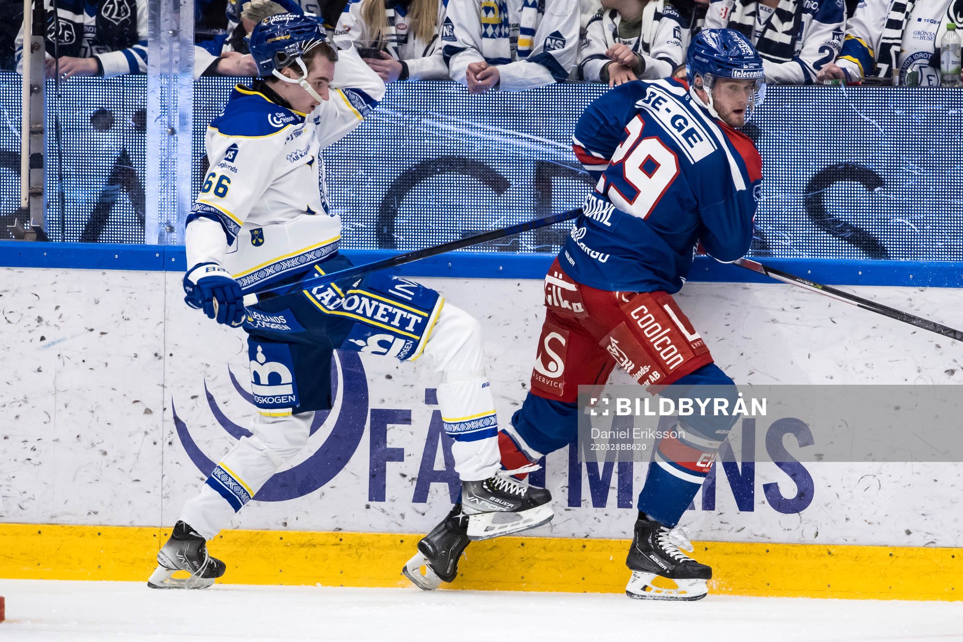 Leksands Nils Åman och Oskarshamns Kim Rosdahl