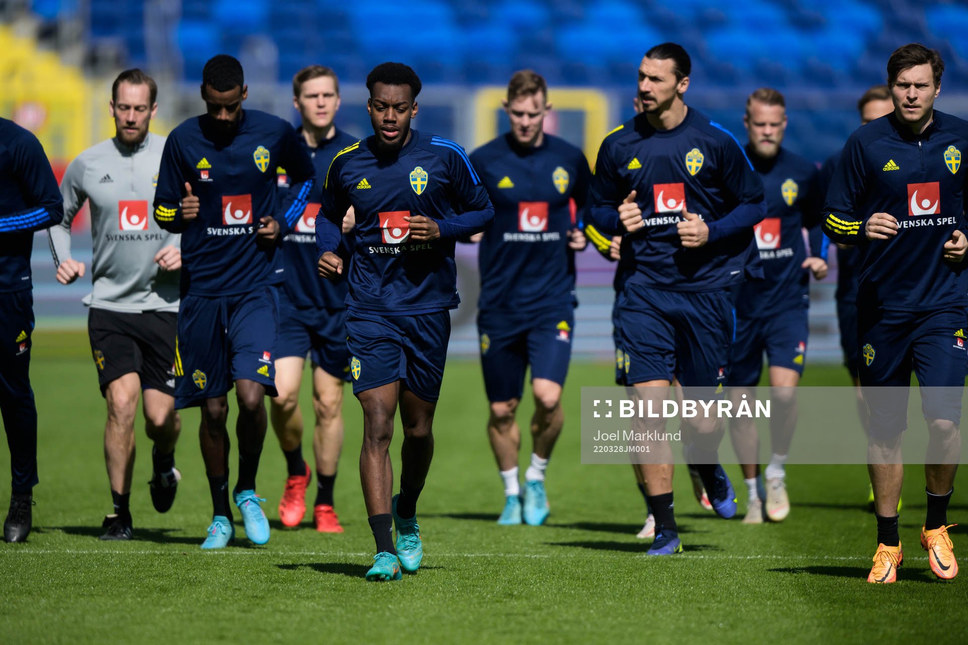 Anthony Elanga of the Swedish national football team