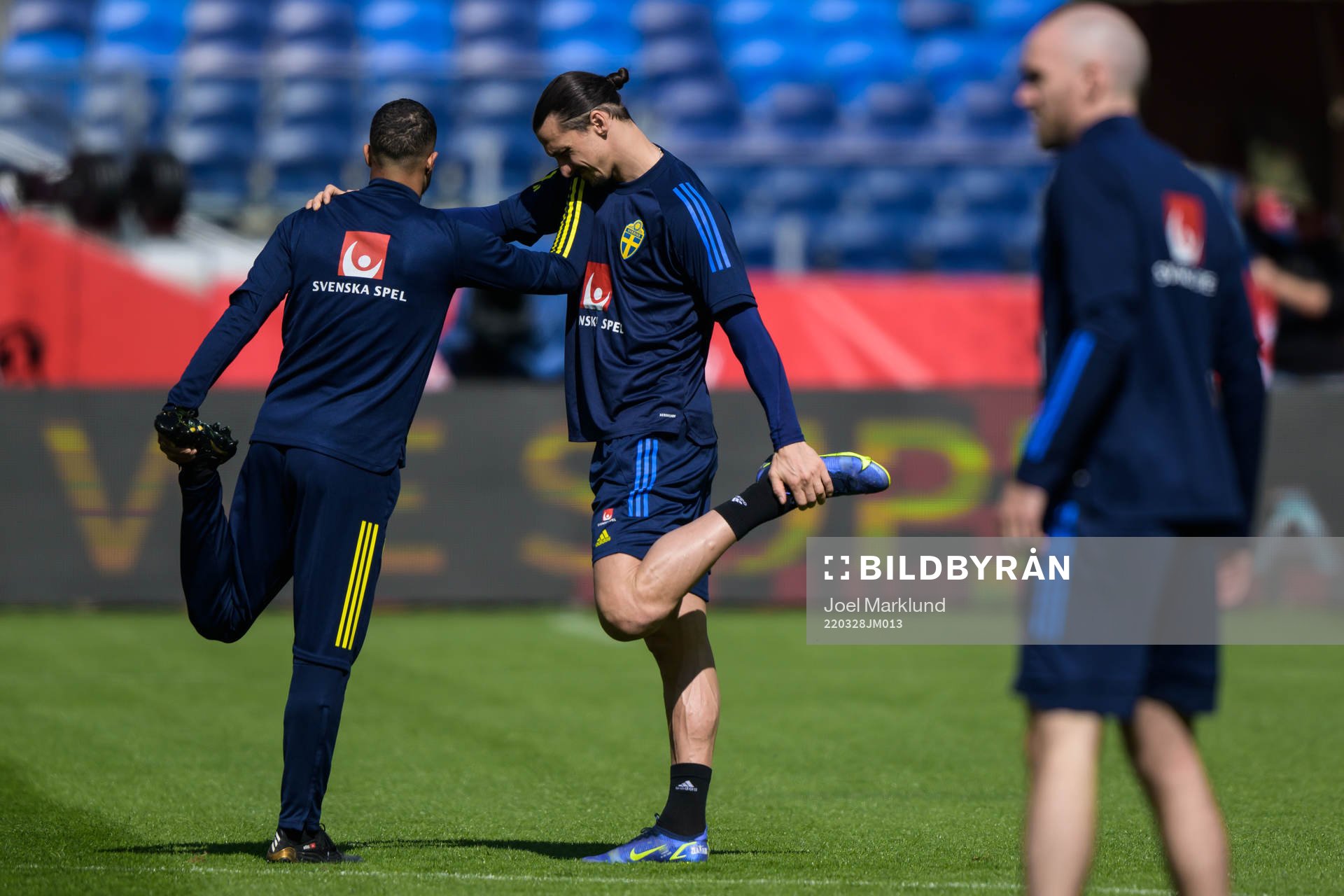 Zlatan Ibrahimovic of the Swedish national football team
