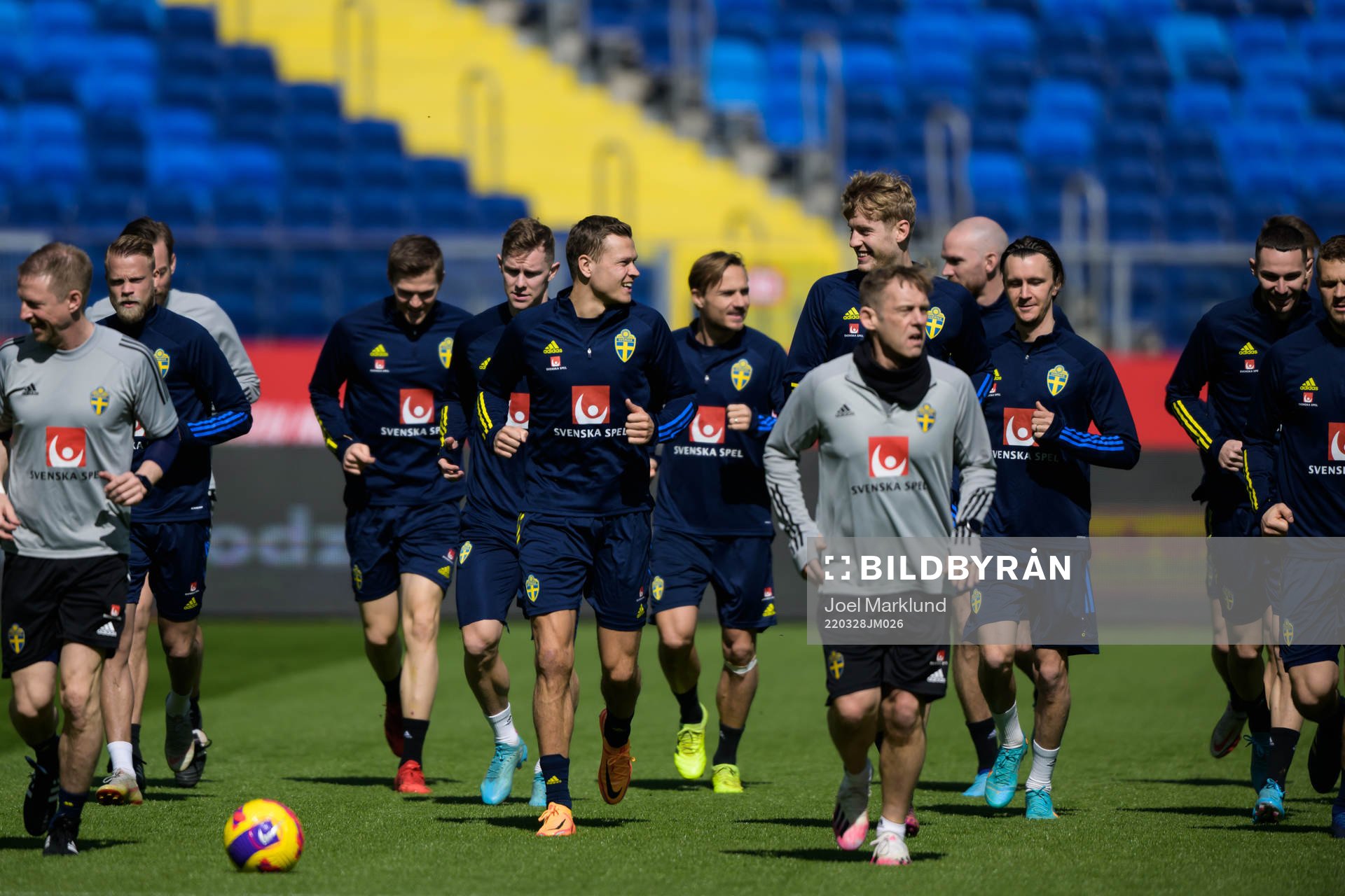 Viktor Claesson and Filip Helander of the Swedish national