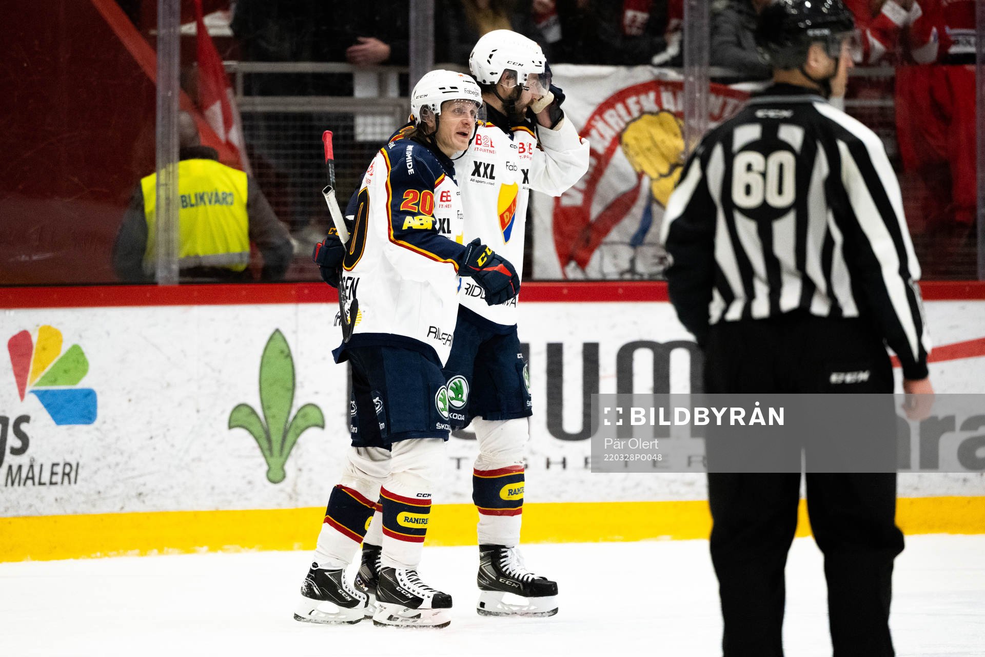 Djurgårdens Marcus Sörensen jublar