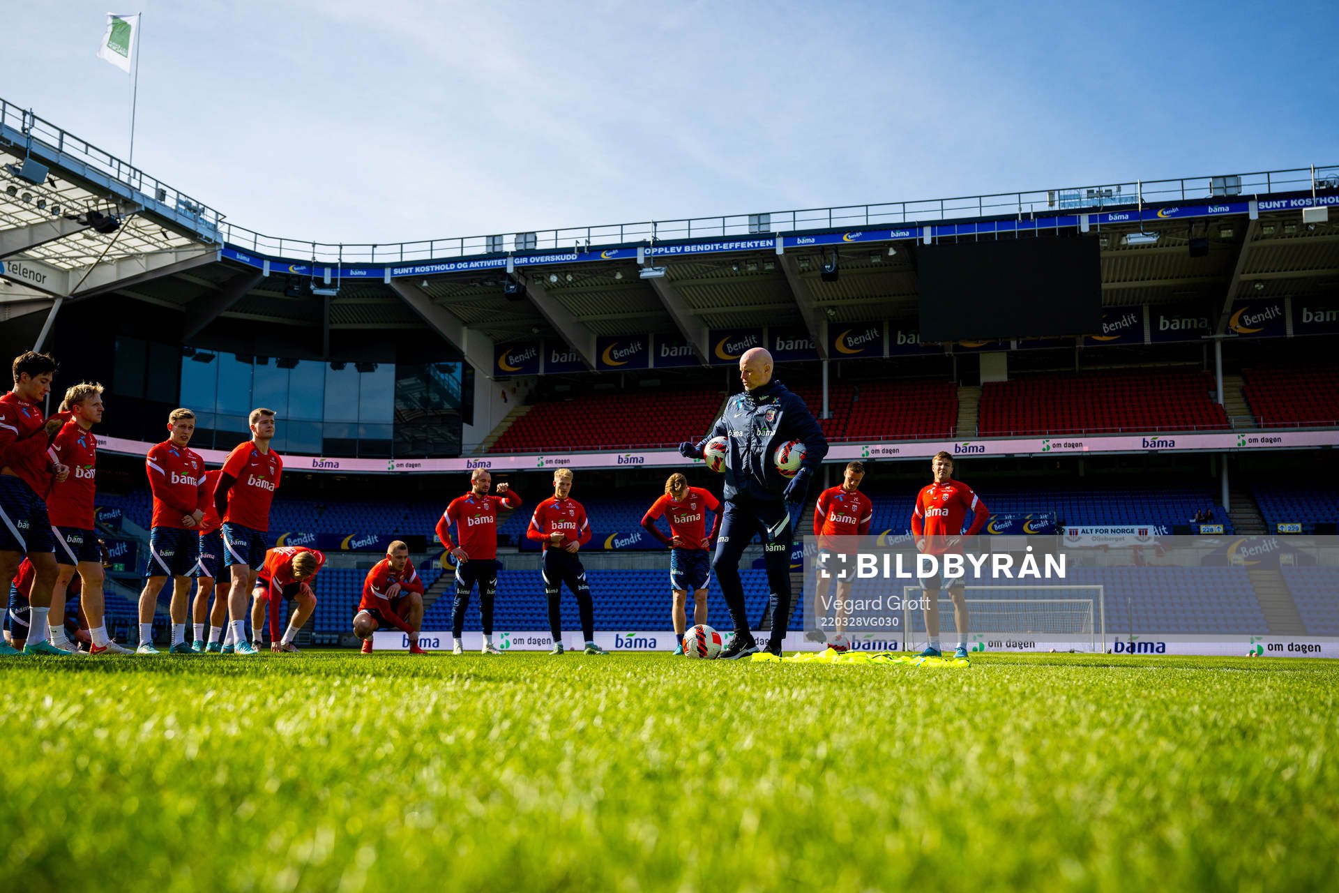 Ståle Solbakken, head coach of the Norwegian national