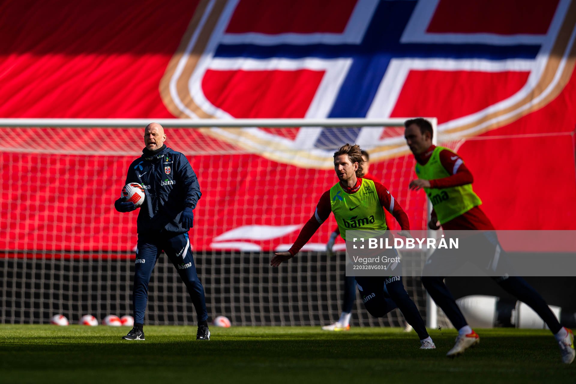 Ståle Solbakken, head coach of the Norwegian national