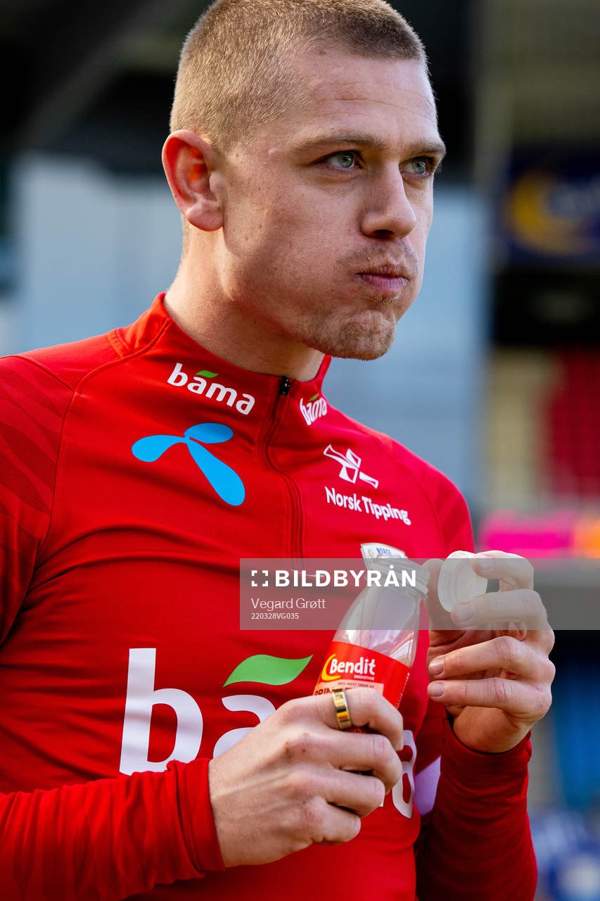 Julian Ryerson of the Norwegian national football team