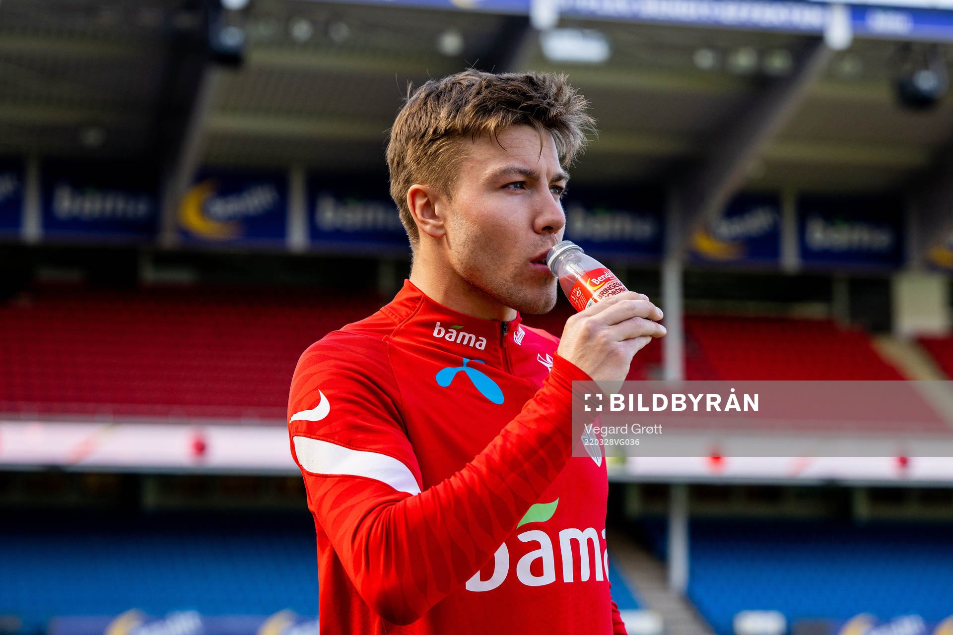Fredrik André Bjørkan of the Norwegian national football