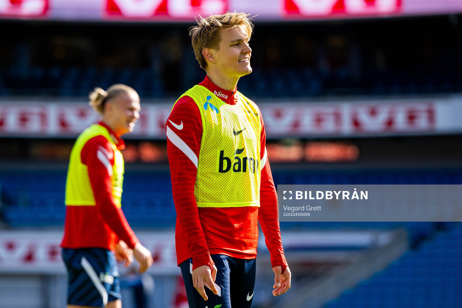 Martin Ødegaard of the Norwegian national football team