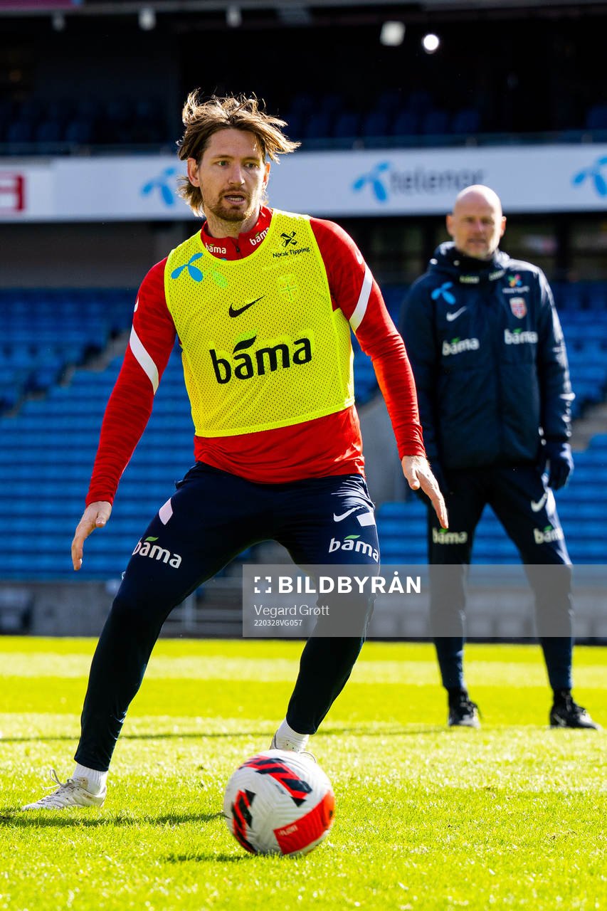 Stefan Strandberg of the Norwegian national football team