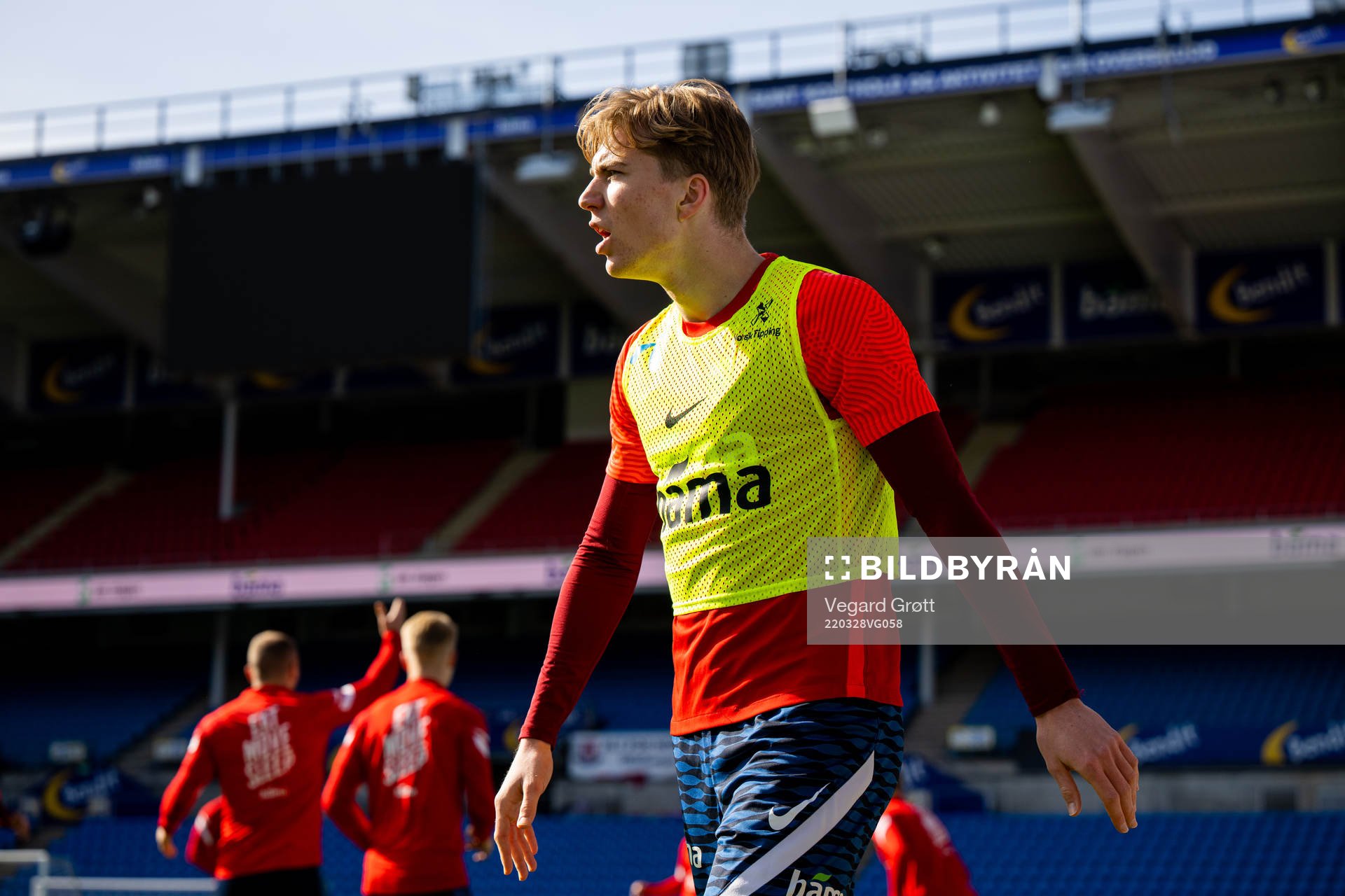 Kristian Thorstvedt of the Norwegian national football team
