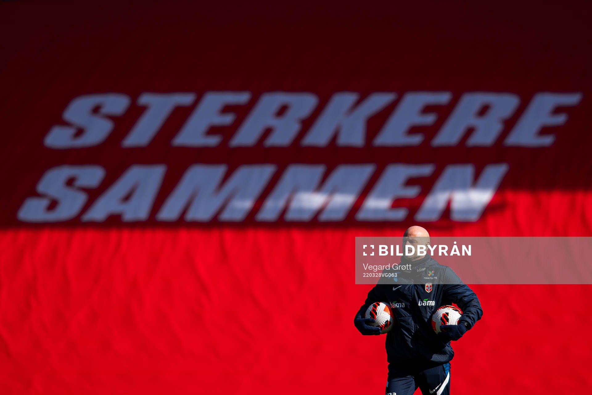 Ståle Solbakken, head coach of the Norwegian national