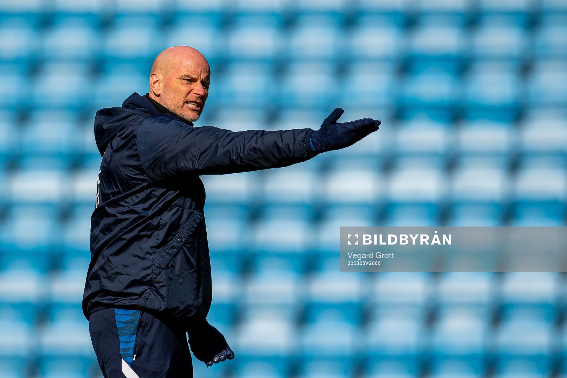 Ståle Solbakken, head coach of the Norwegian national