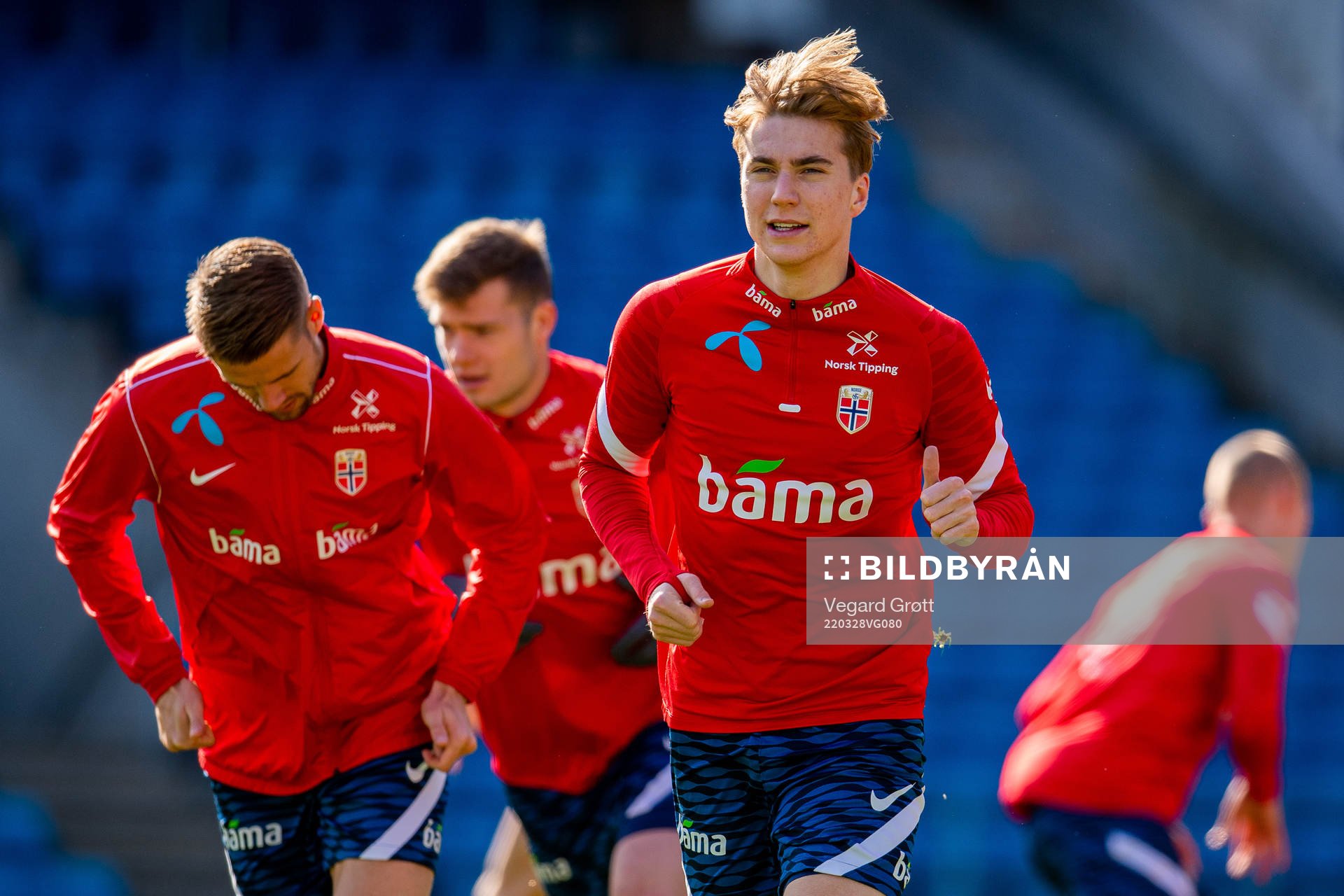 Kristian Thorstvedt of the Norwegian national football team