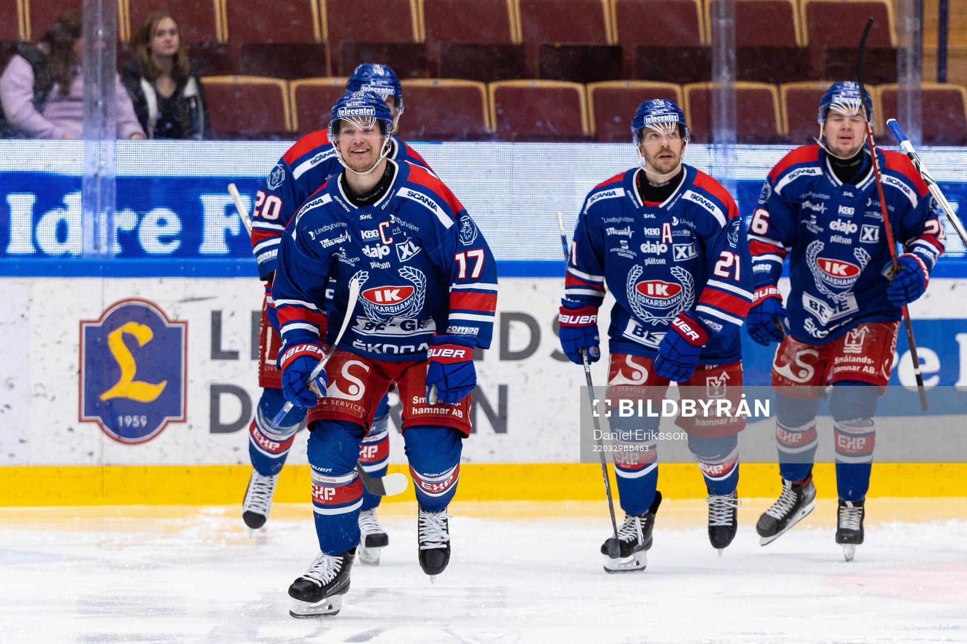 Oskarshamns Jonas Engström jublar