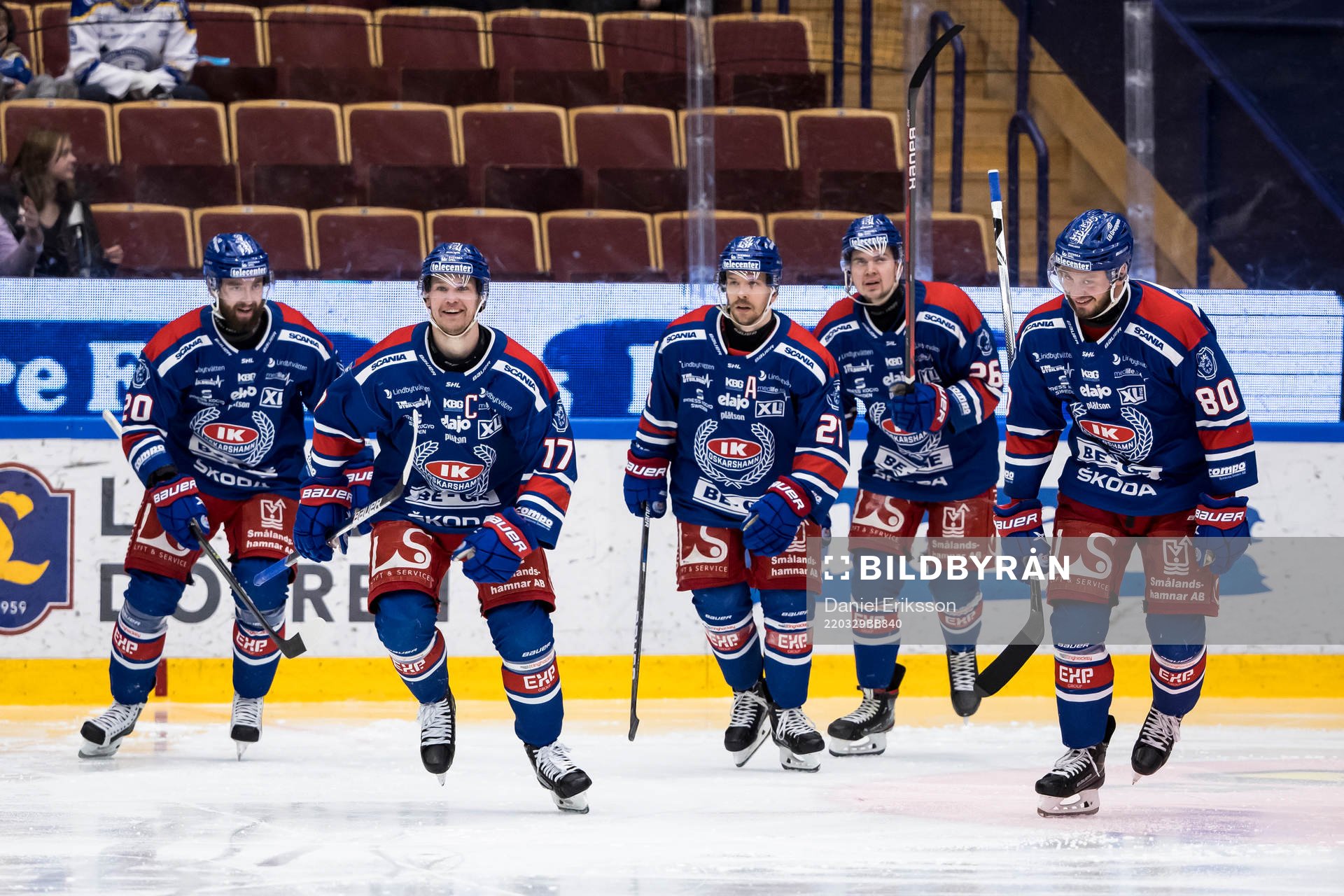 Oskarshamns Jonas Engström jublar