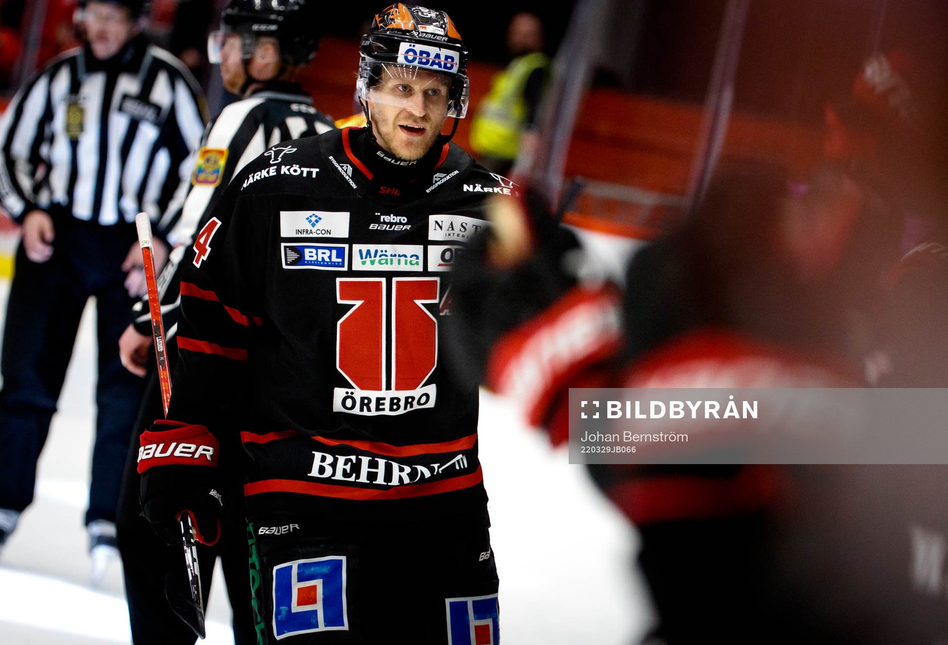 Örebros Jani Lajunen gör 4-2 och jublar