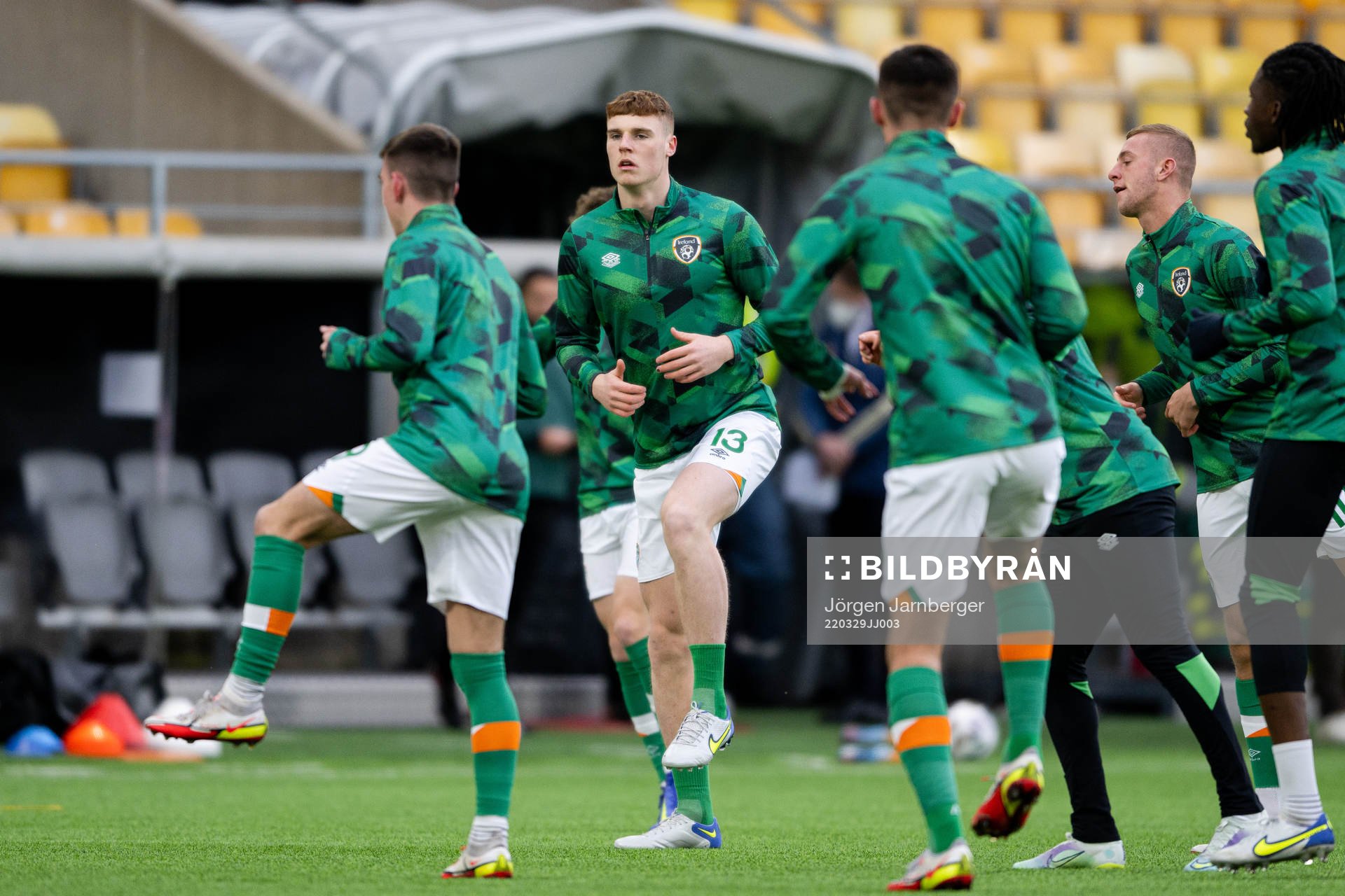 Jake O'Brien of Ireland