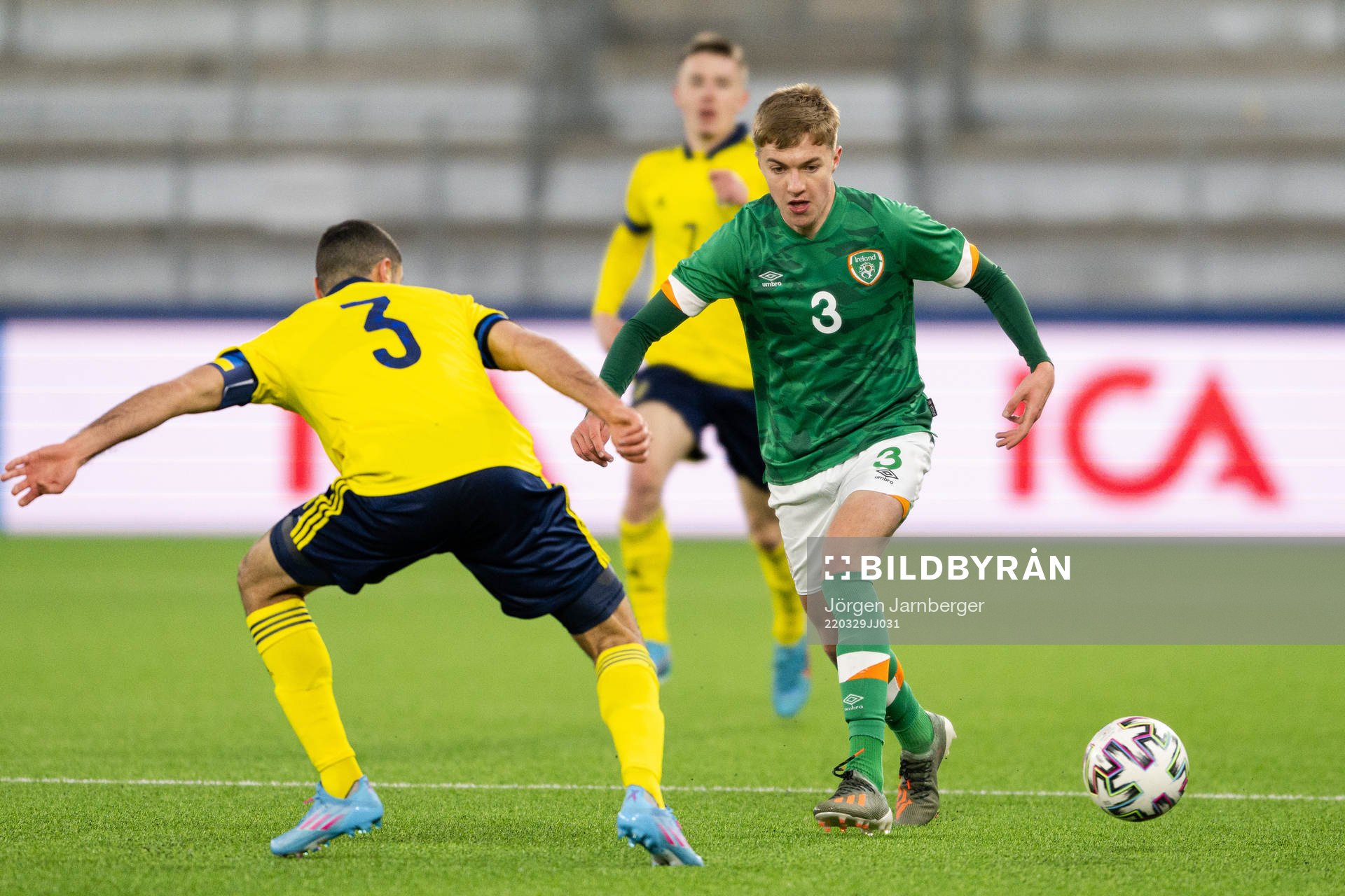 Joel Bagan of Ireland