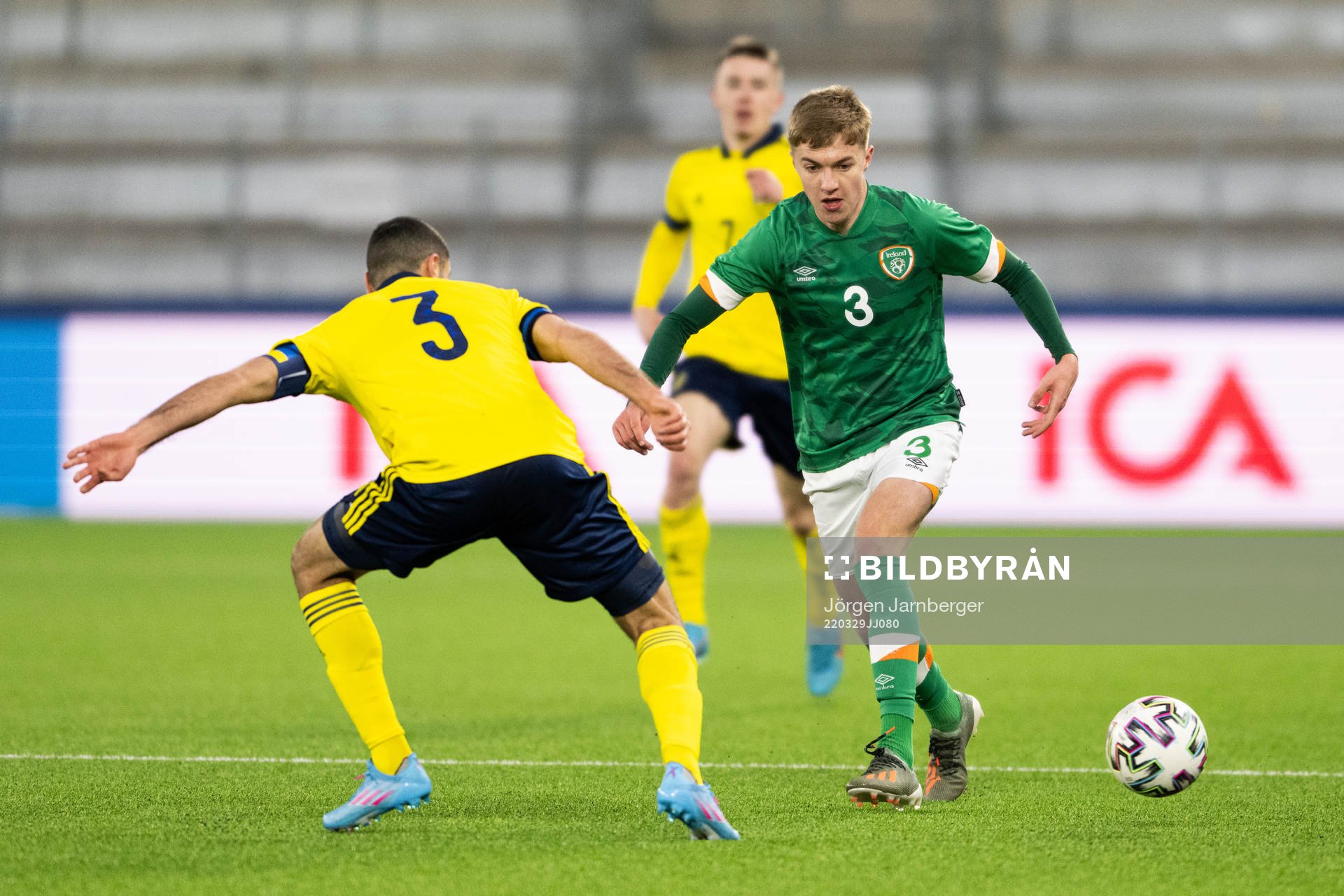 Joel Bagan of Ireland
