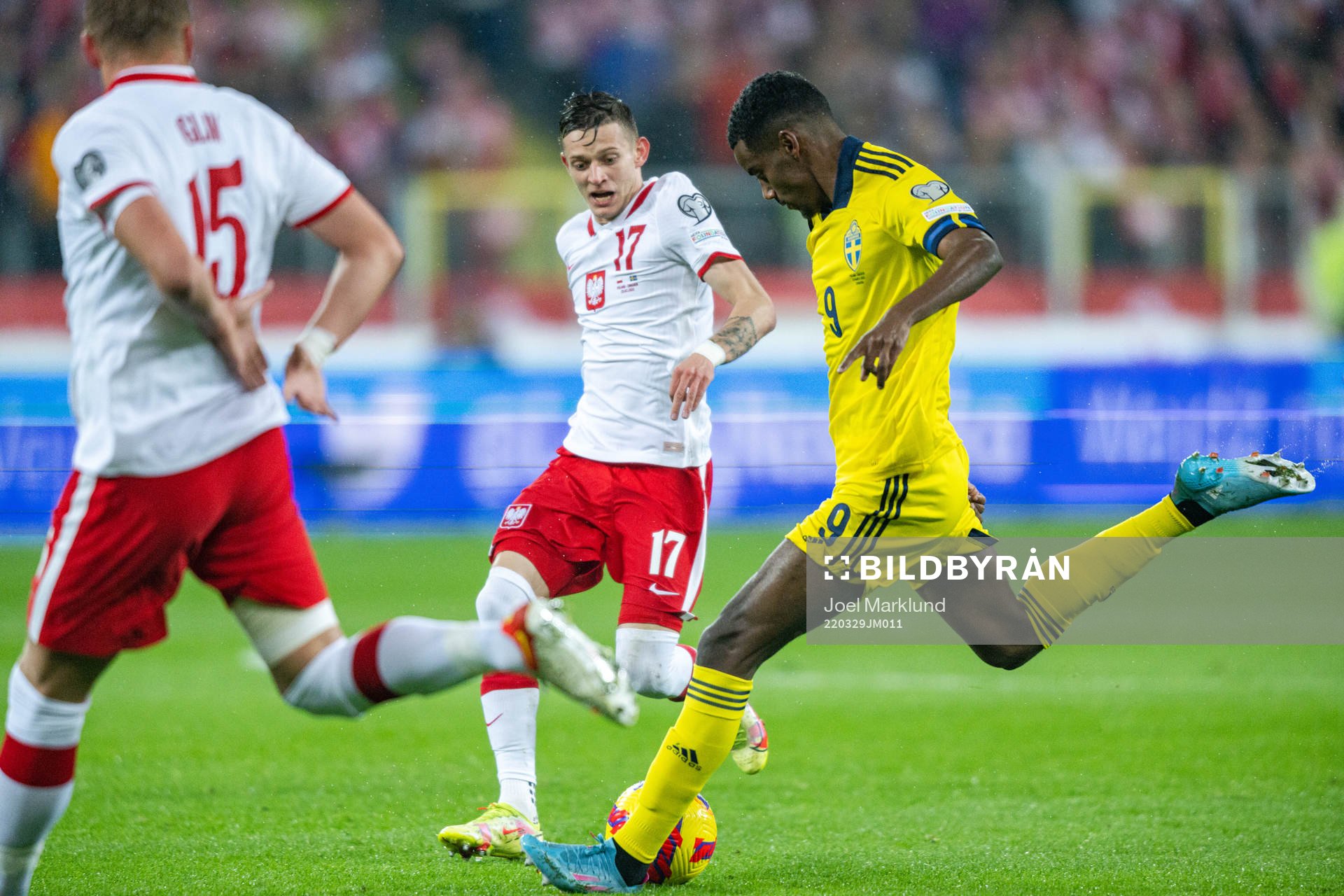 Alexander Isak of Sweden