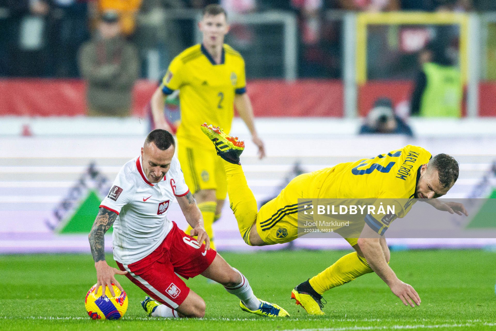 Jacek Goralski of Poland and Jesper Karlström of Sweden