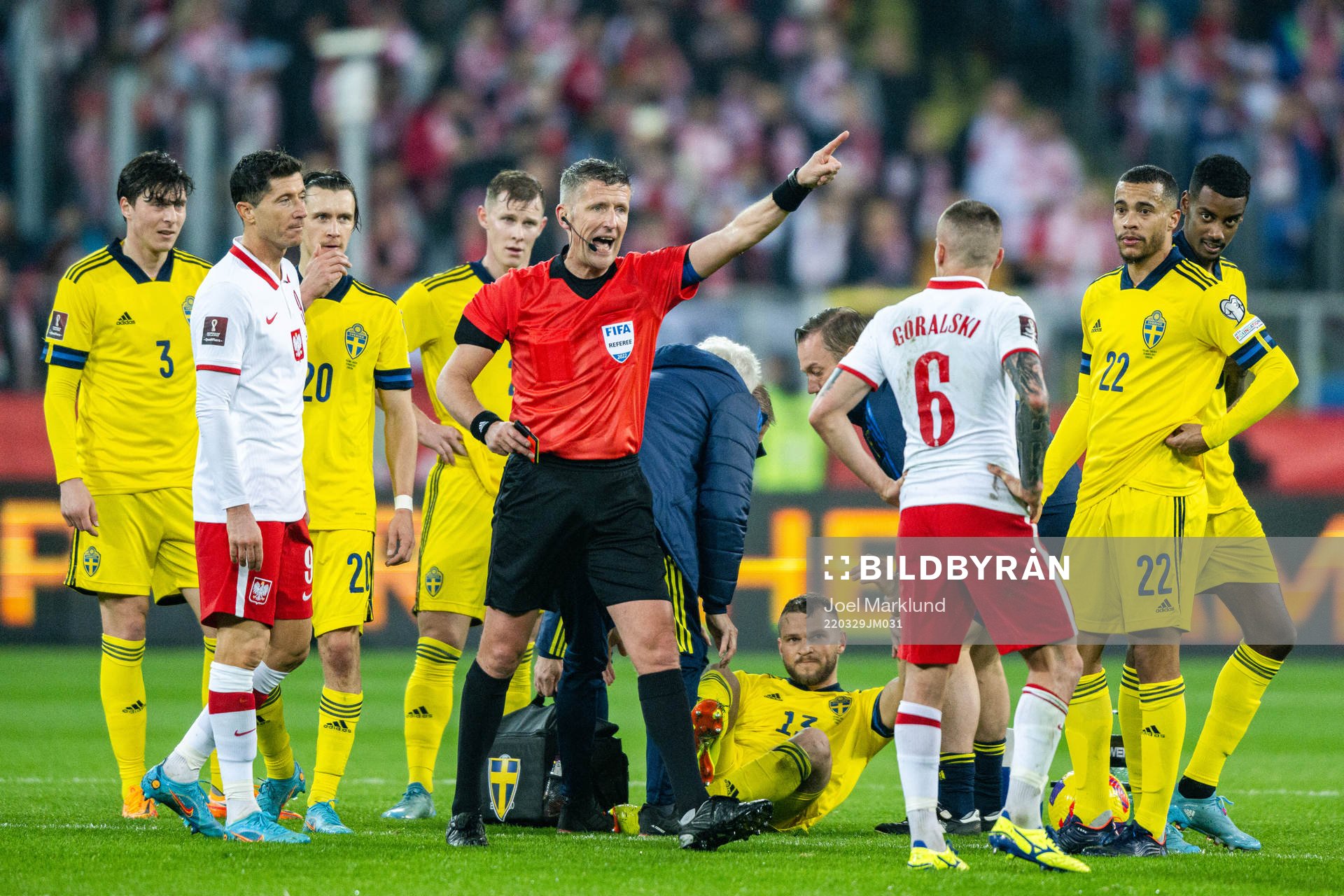 Referee Daniele Orsato