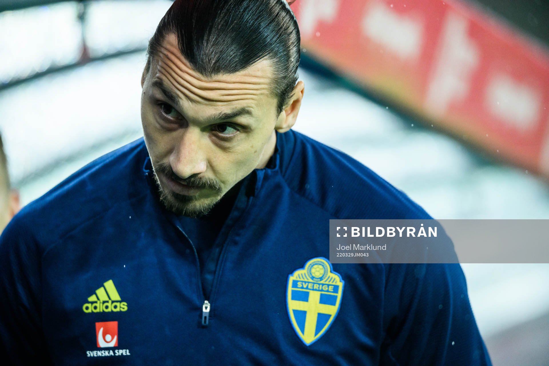 Zlatan Ibrahimovic  of Sweden
