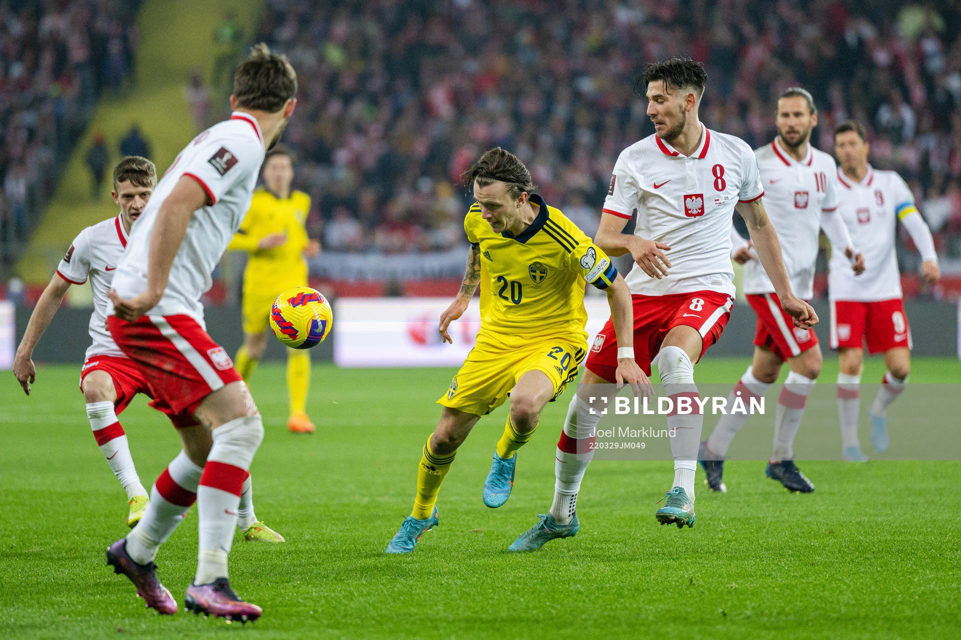 Kristoffer Olsson of Sweden against Jakub Moder of Poland