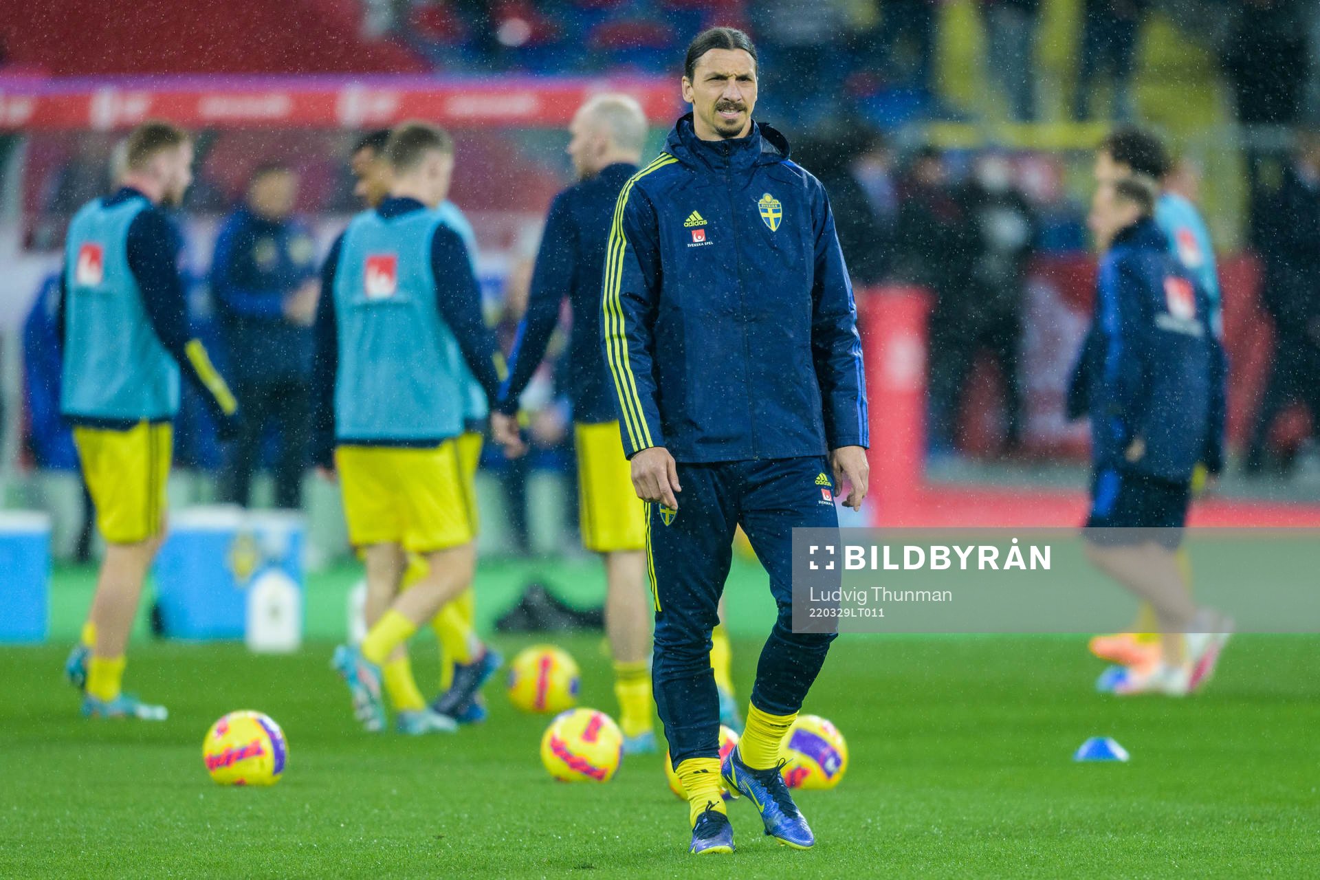 Zlatan Ibrahimovic of Sweden