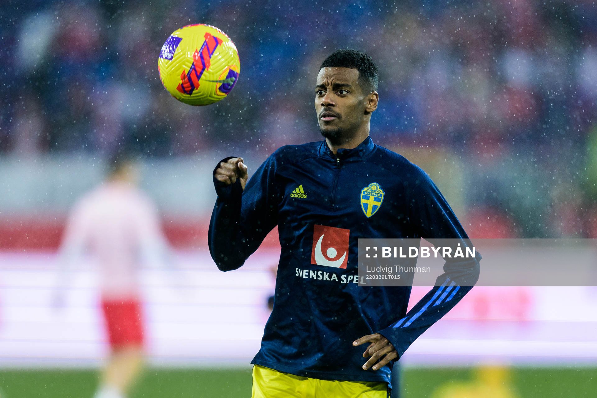 Alexander Isak of Sweden
