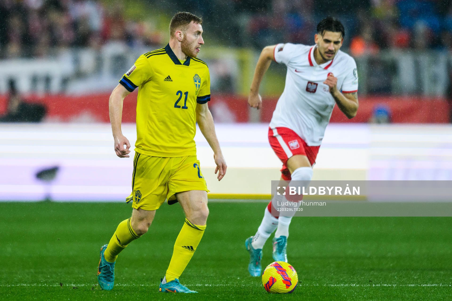 Dejan Kulusevski of Sweden