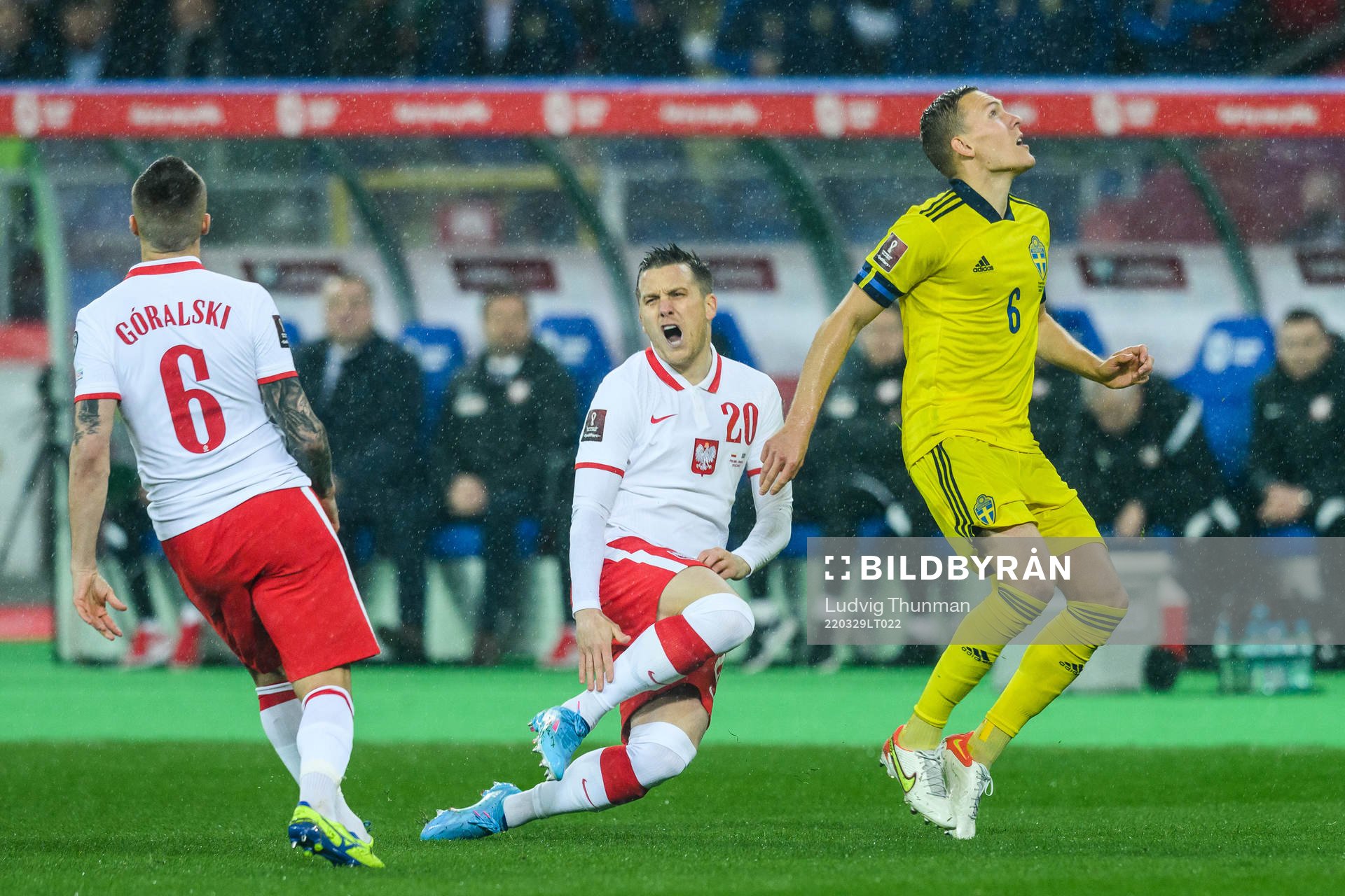 Ludwig Augustinsson of Sweden and Piotr Zielinski of Poland