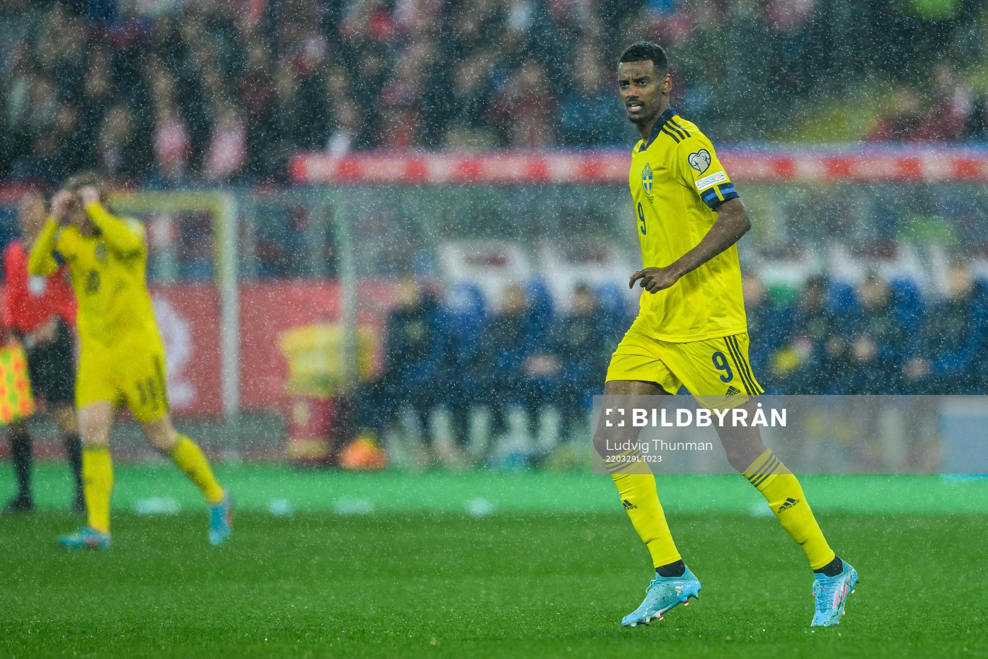 Alexander Isak of Sweden