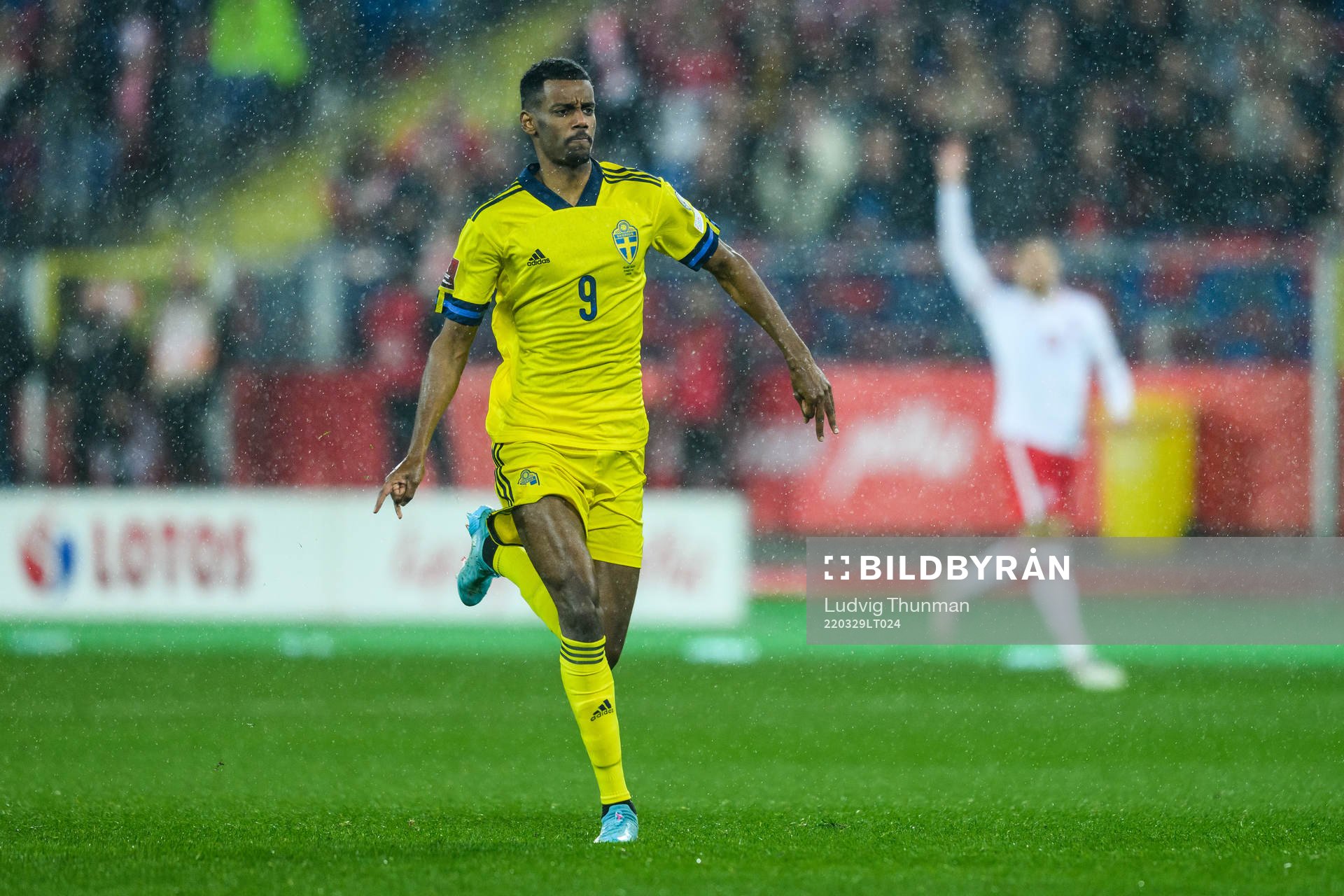 Alexander Isak of Sweden