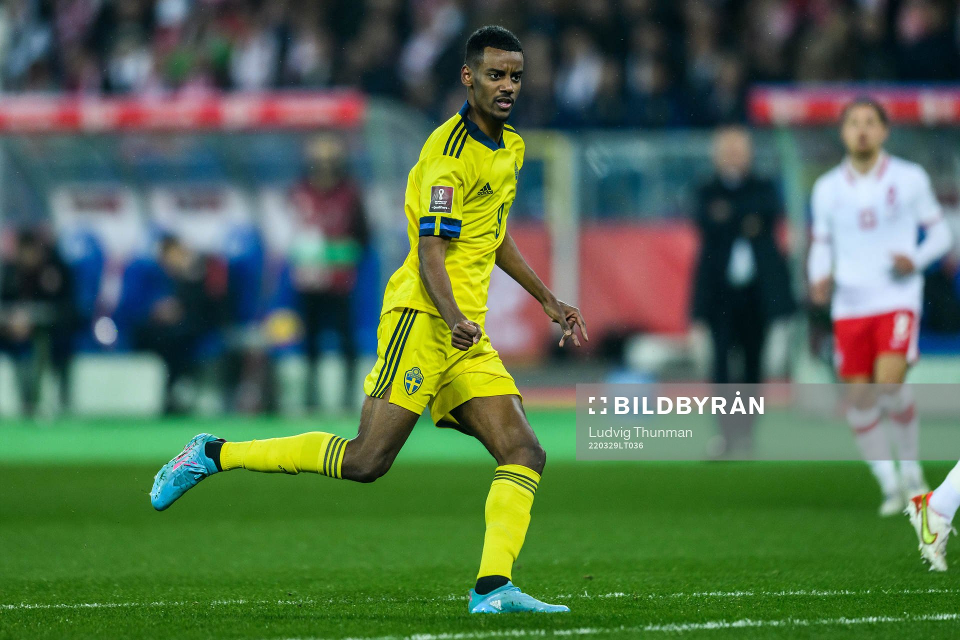 Alexander Isak of Sweden