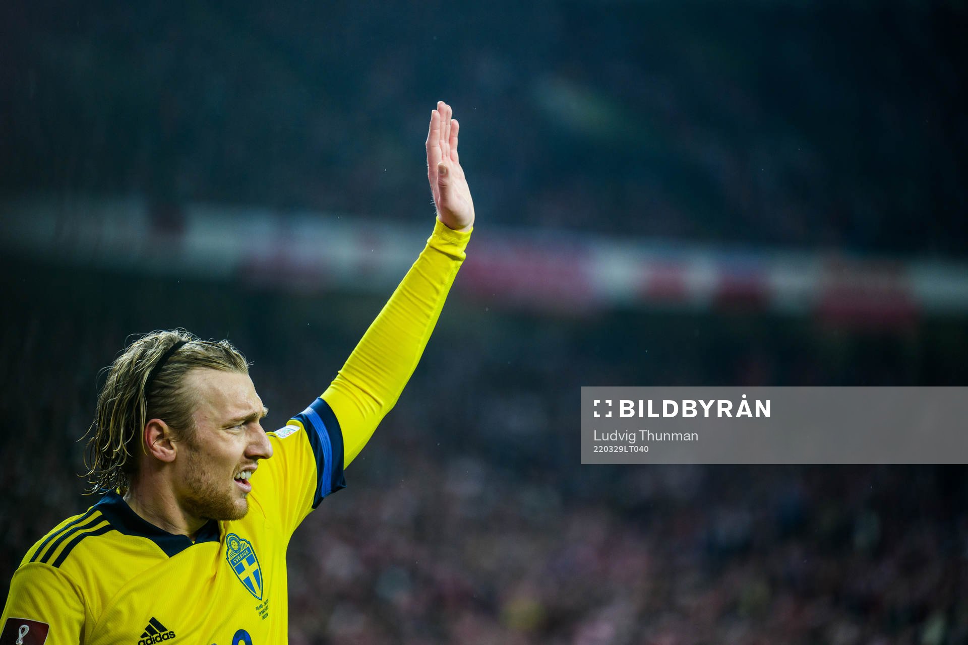 Emil Forsberg of Sweden