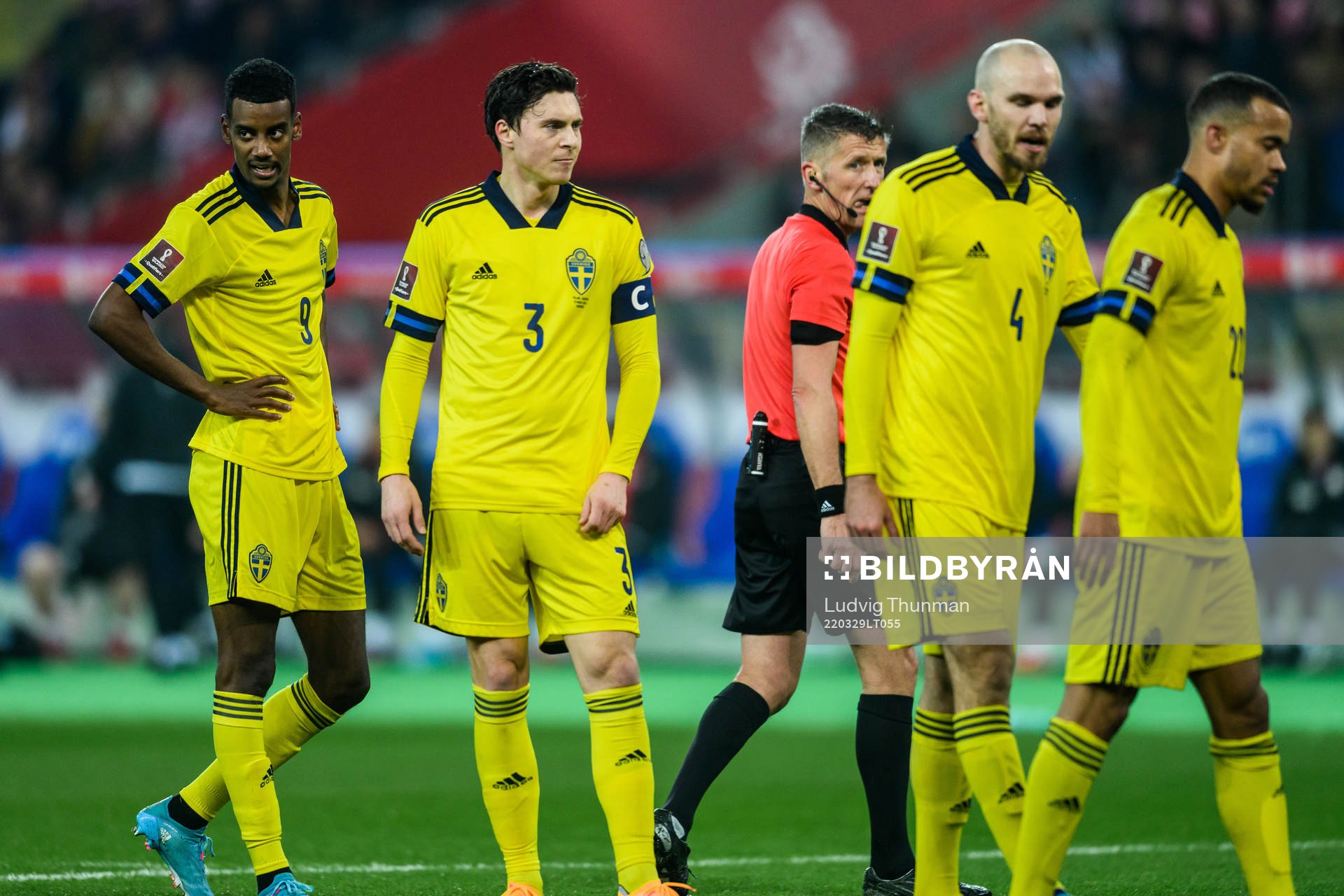 Alexander Isak, Victor Nilsson Lindelöf, Marcus Danielson
